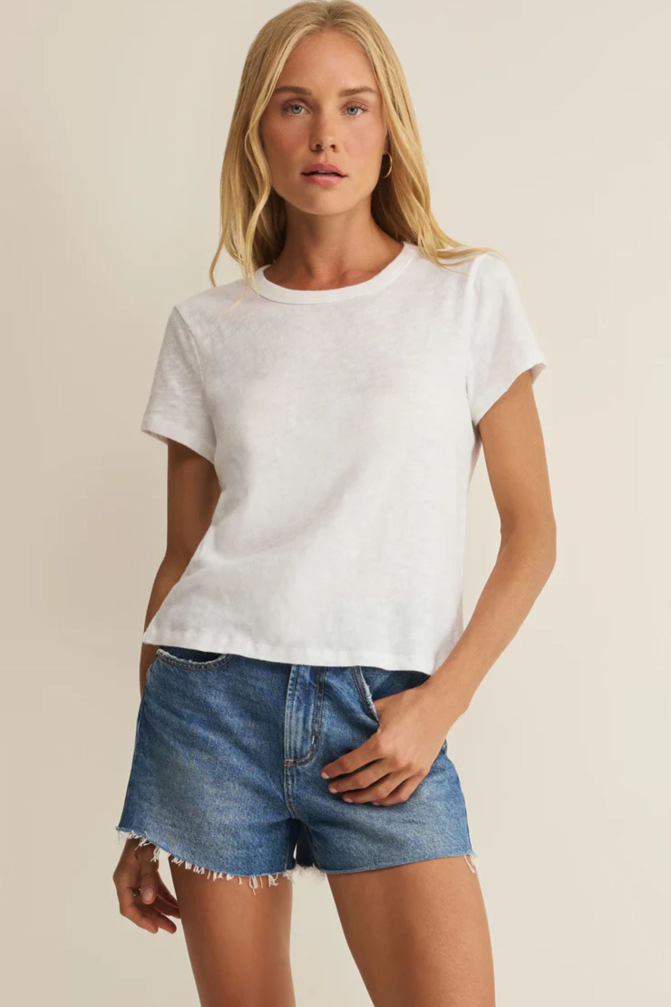 Junie Slub Tee Shirt