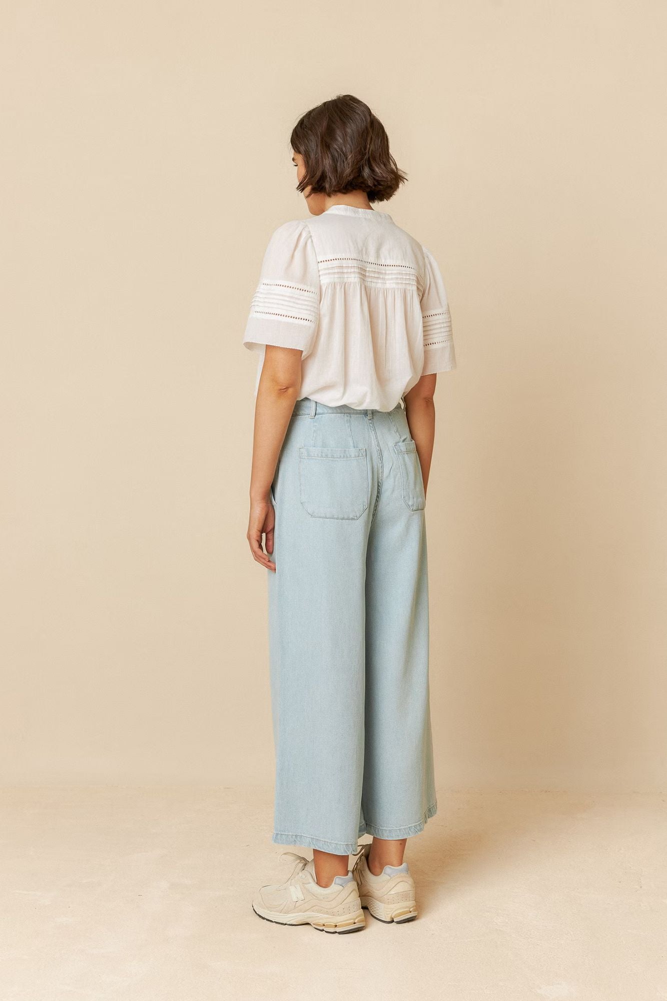 Denim - Effect Pants