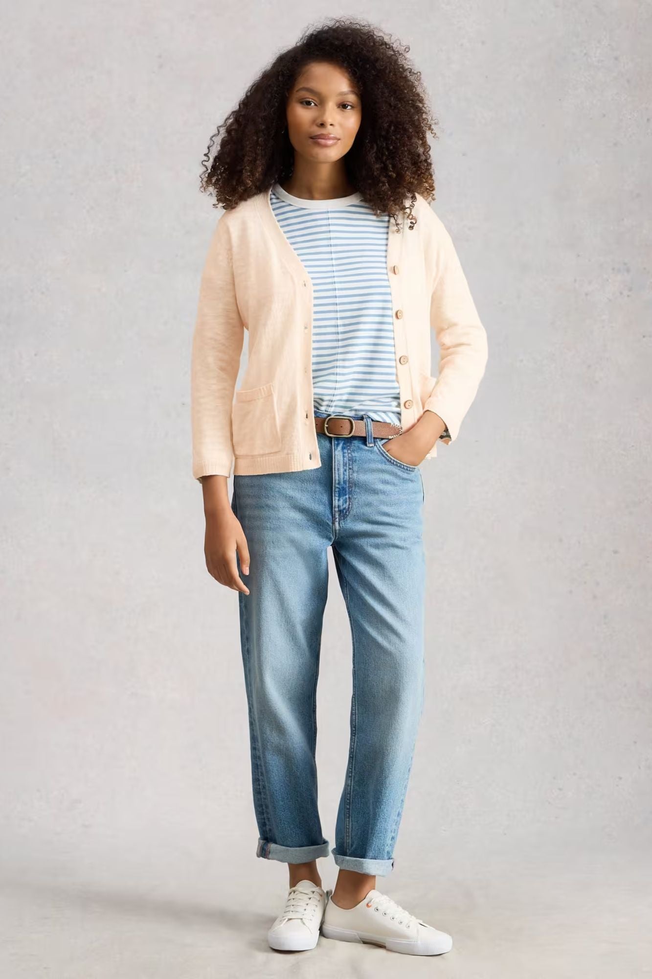 Nova Linen Blend Cardi
