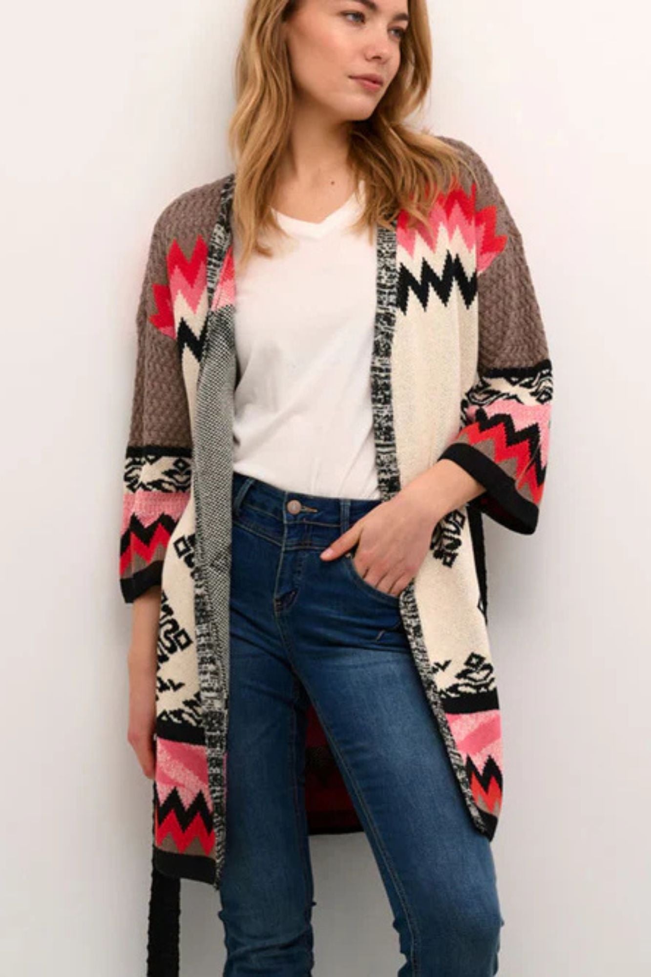 Culio Ethnic Knit Cardigan