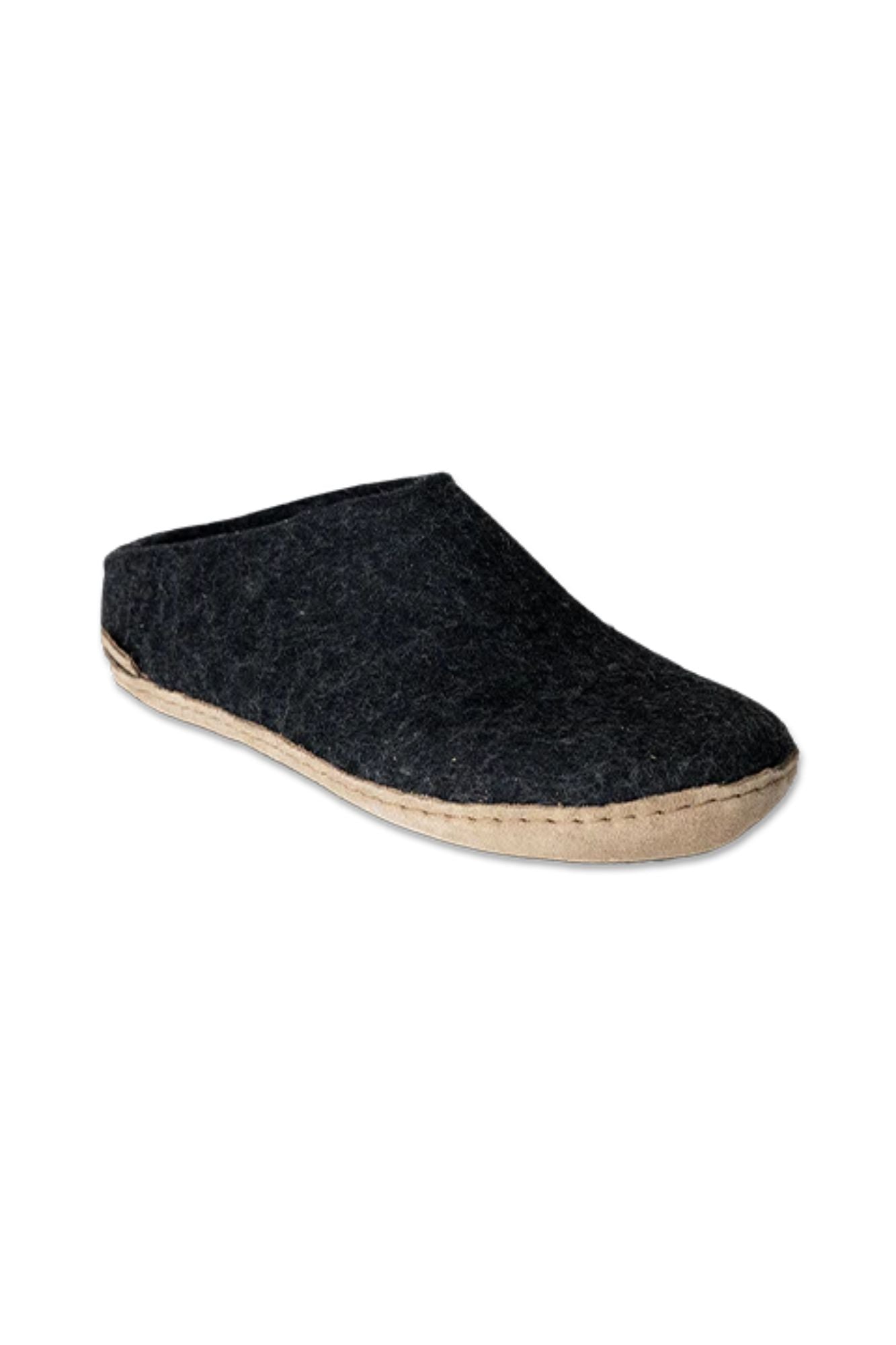 Slip-On | Leather Sole Charcoal