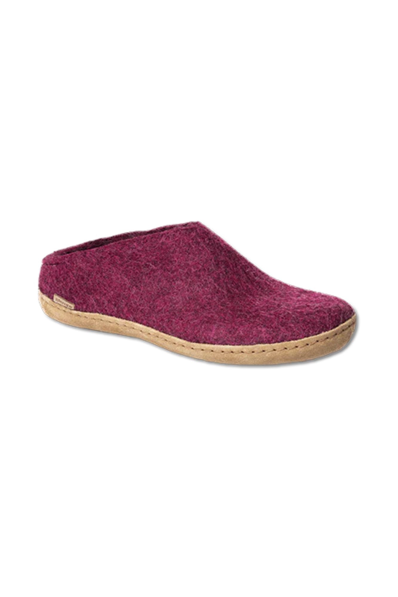Slip-On | Leather Sole Cranberry