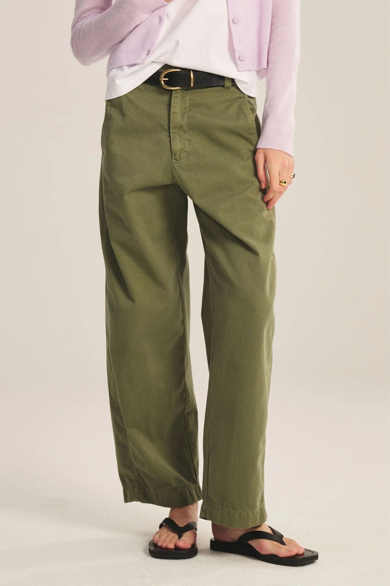 Tenley Sanded Twill Pant