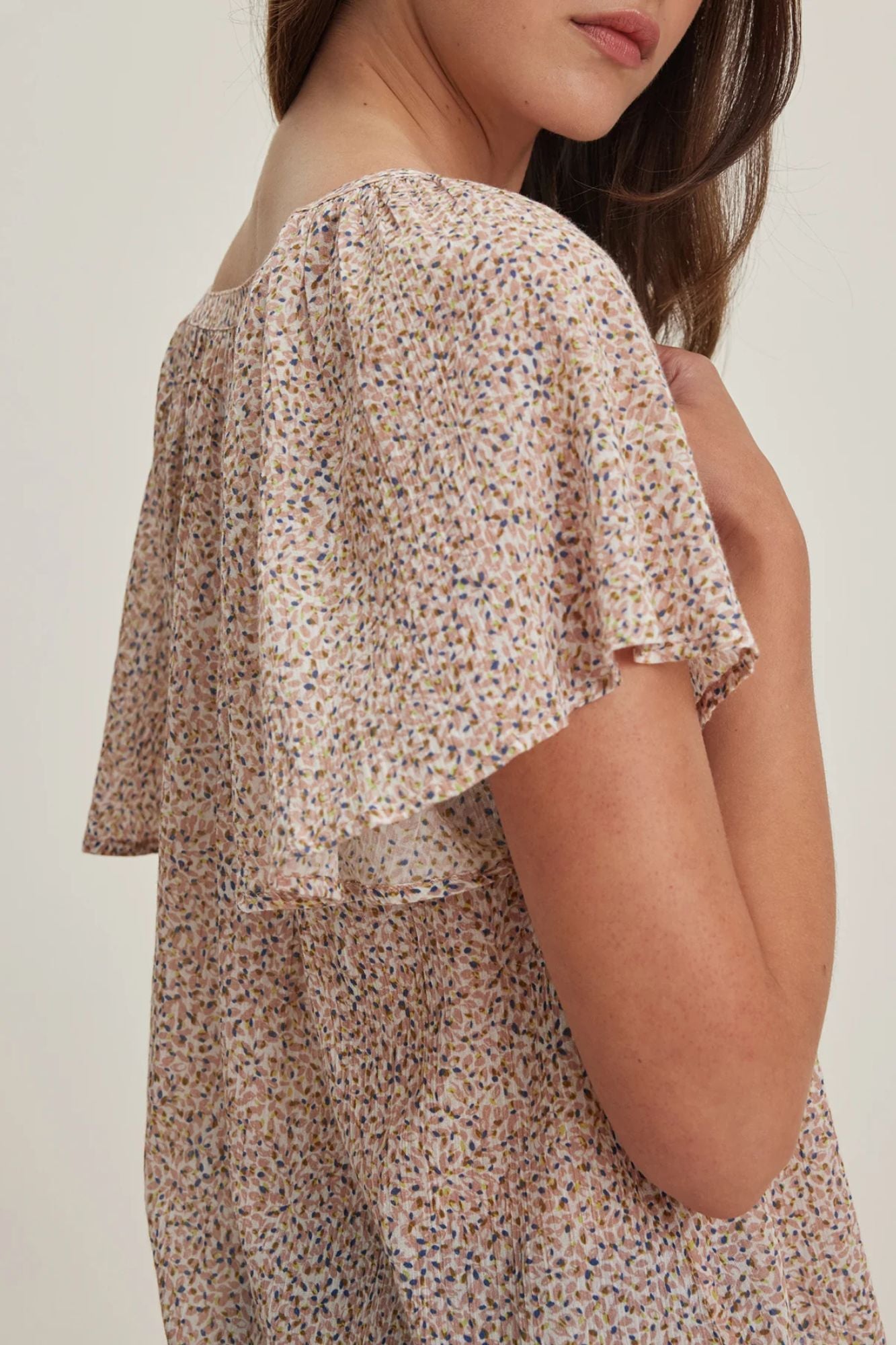 Park Crinkle Gauze Top