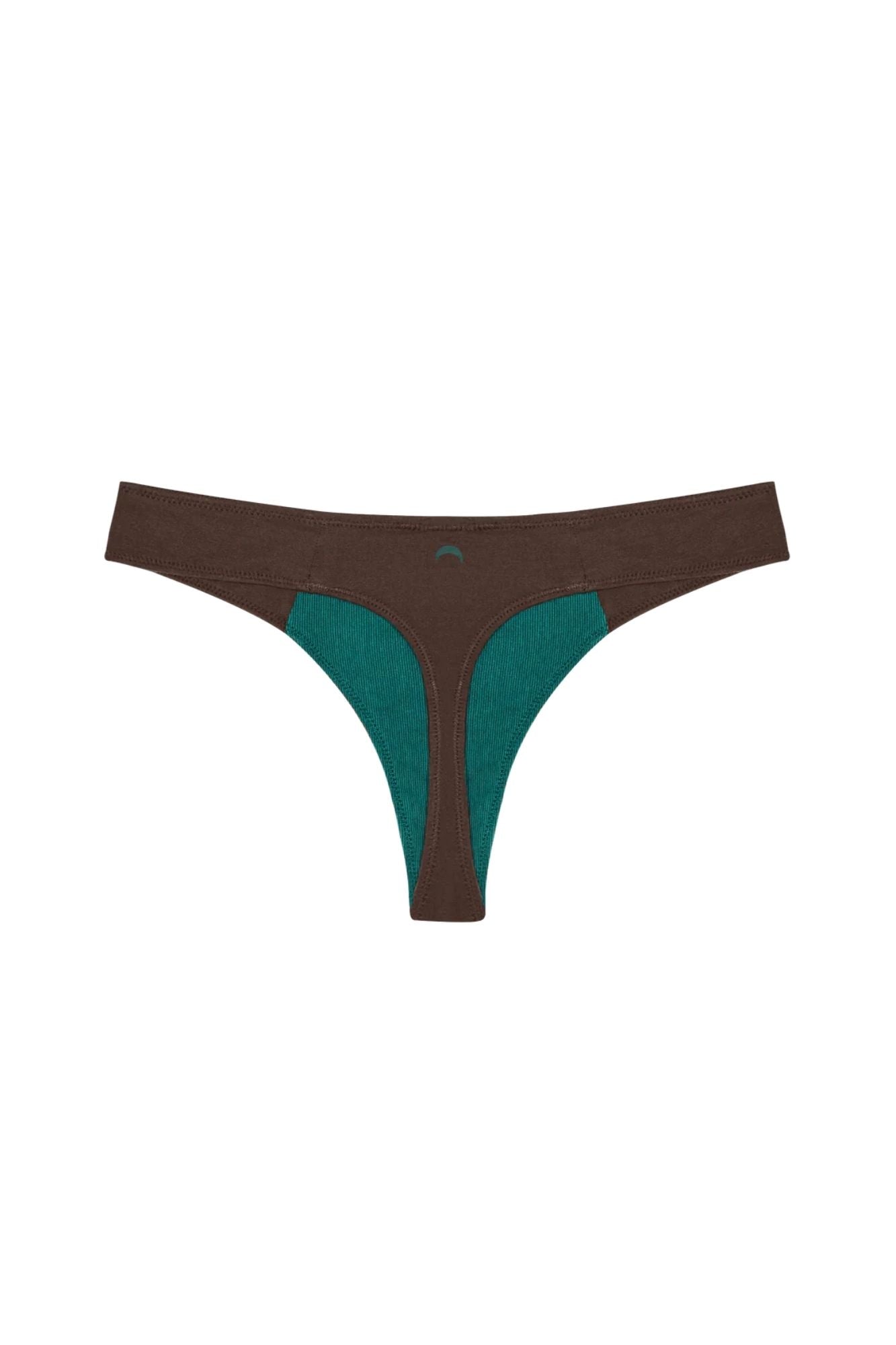 Low Profile Thong Mineral Undies | Brown