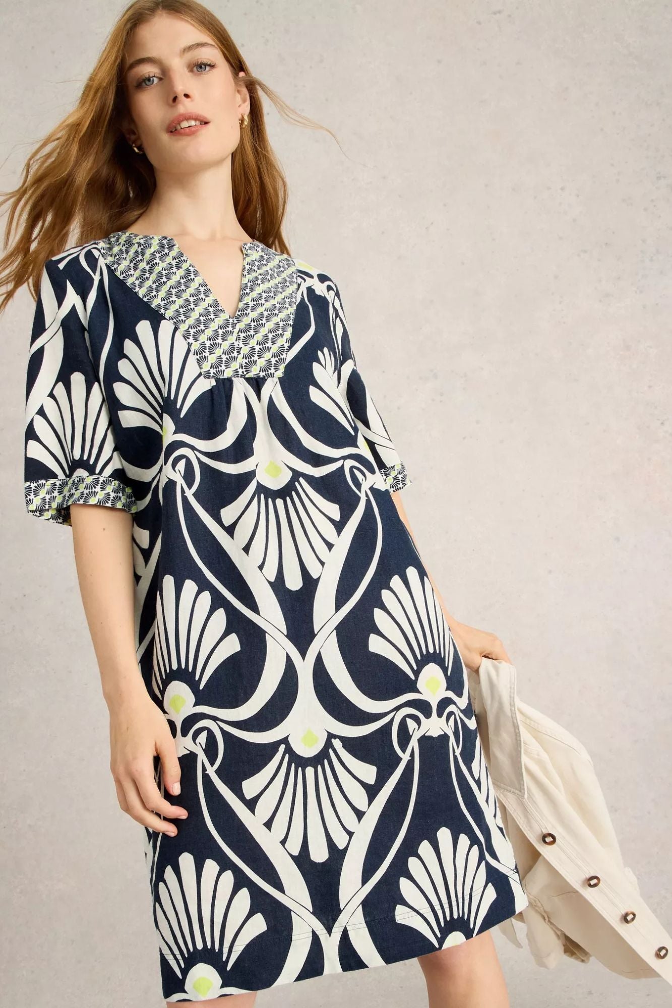 Ash Linen Dress