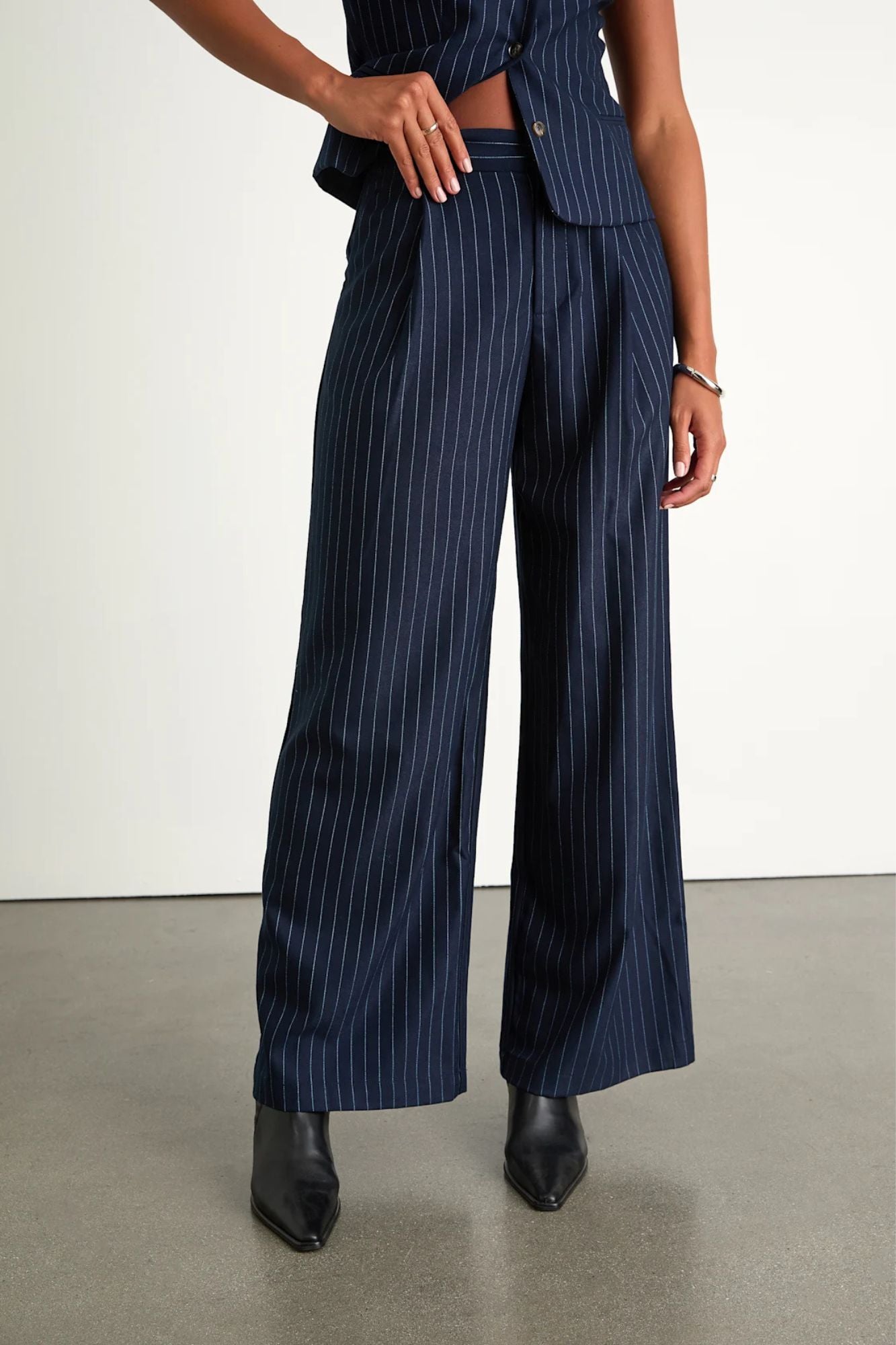 Pinstripe Trouser