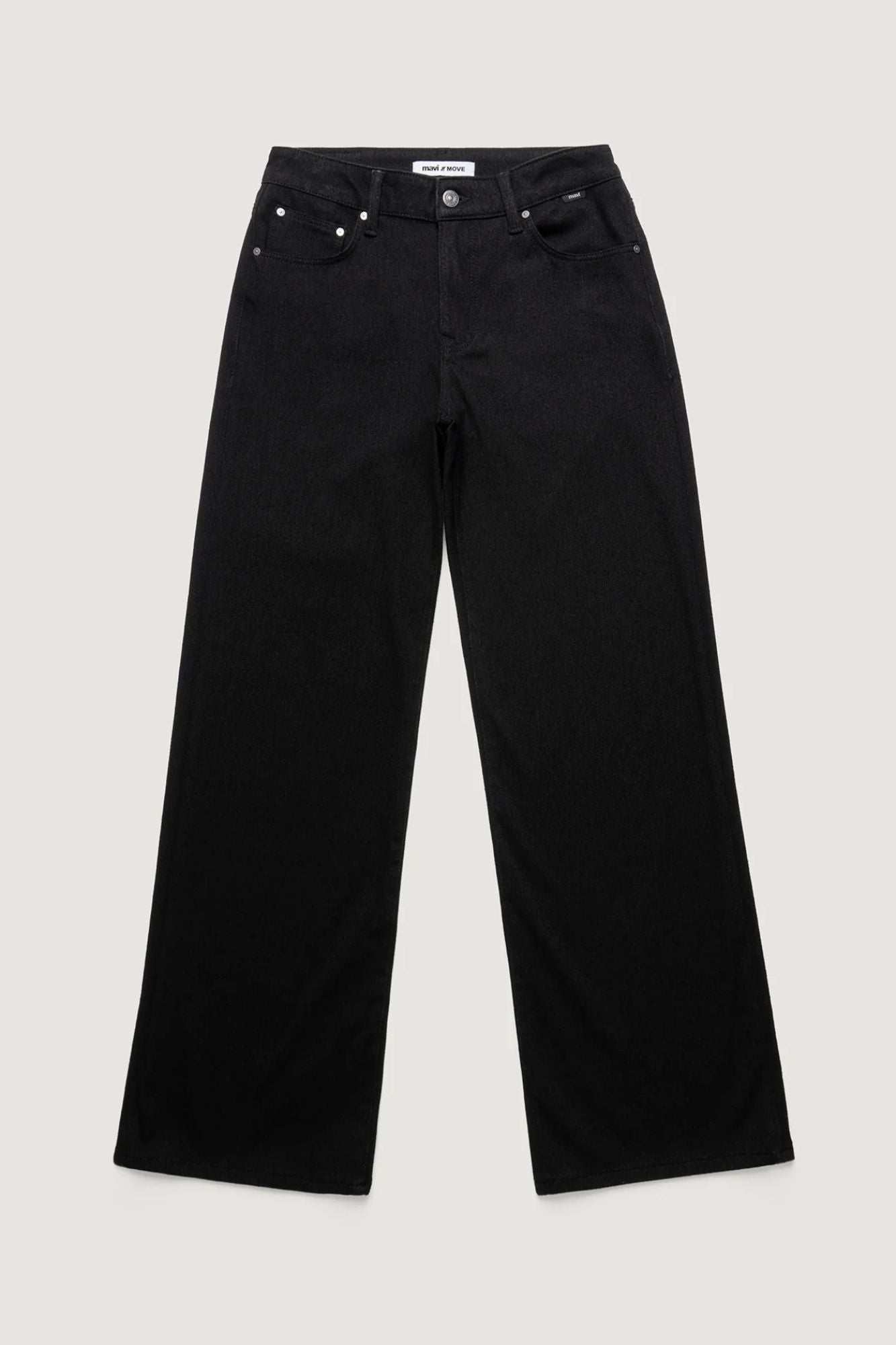 Sabrina Mid Rise Wide Leg Jean