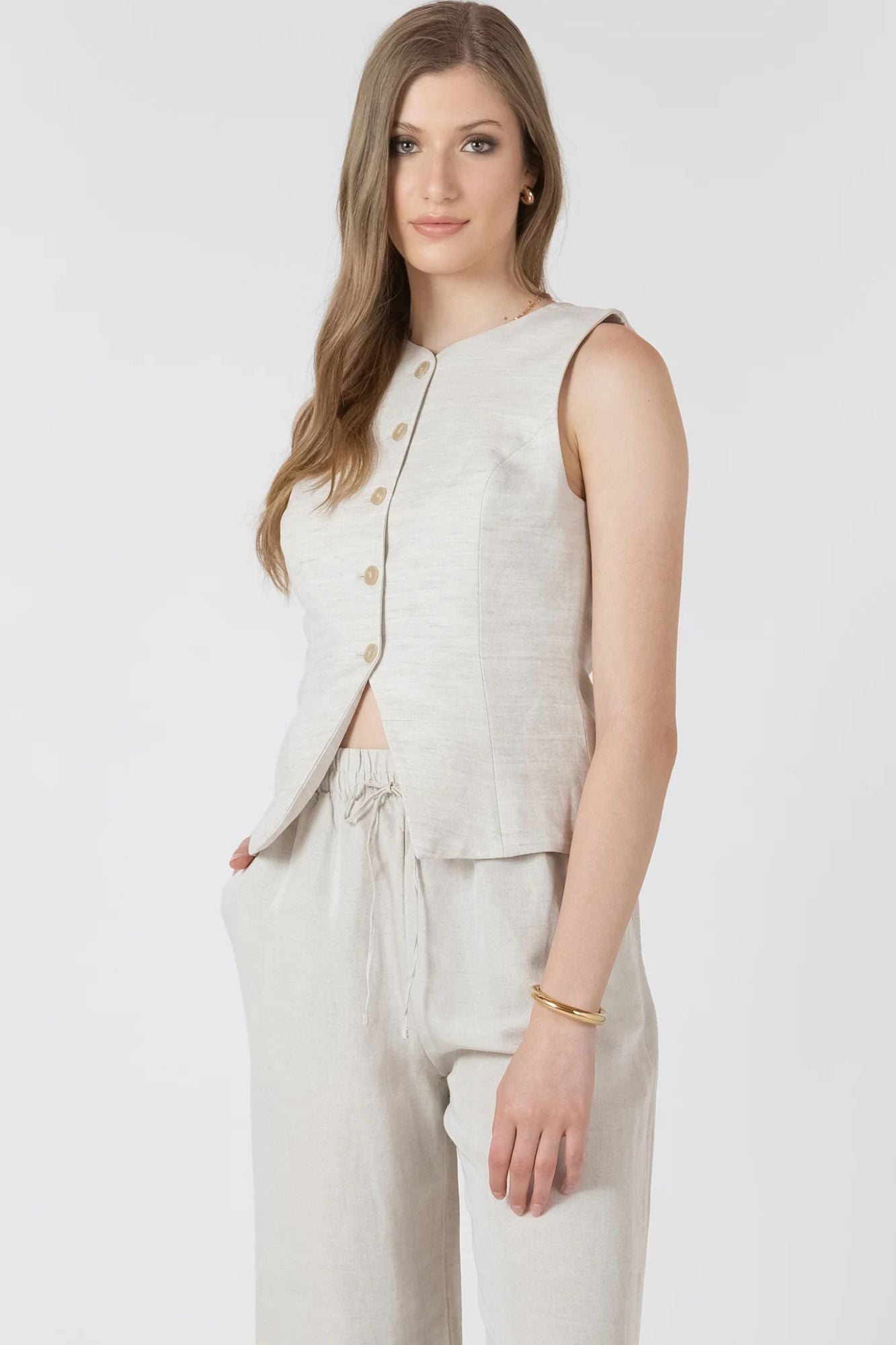 Button Up Vest