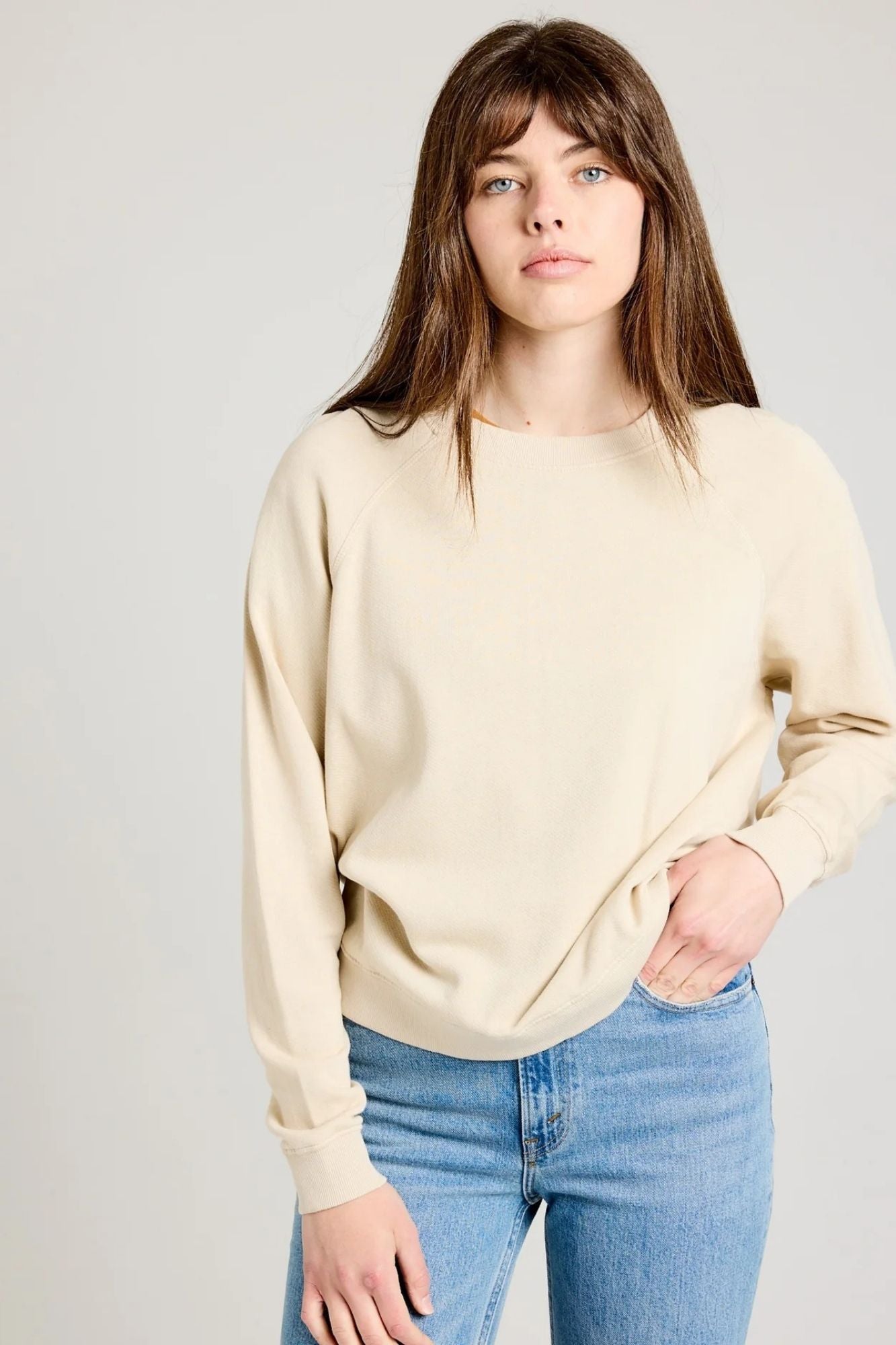 Raglan Fleece Sweatshirt