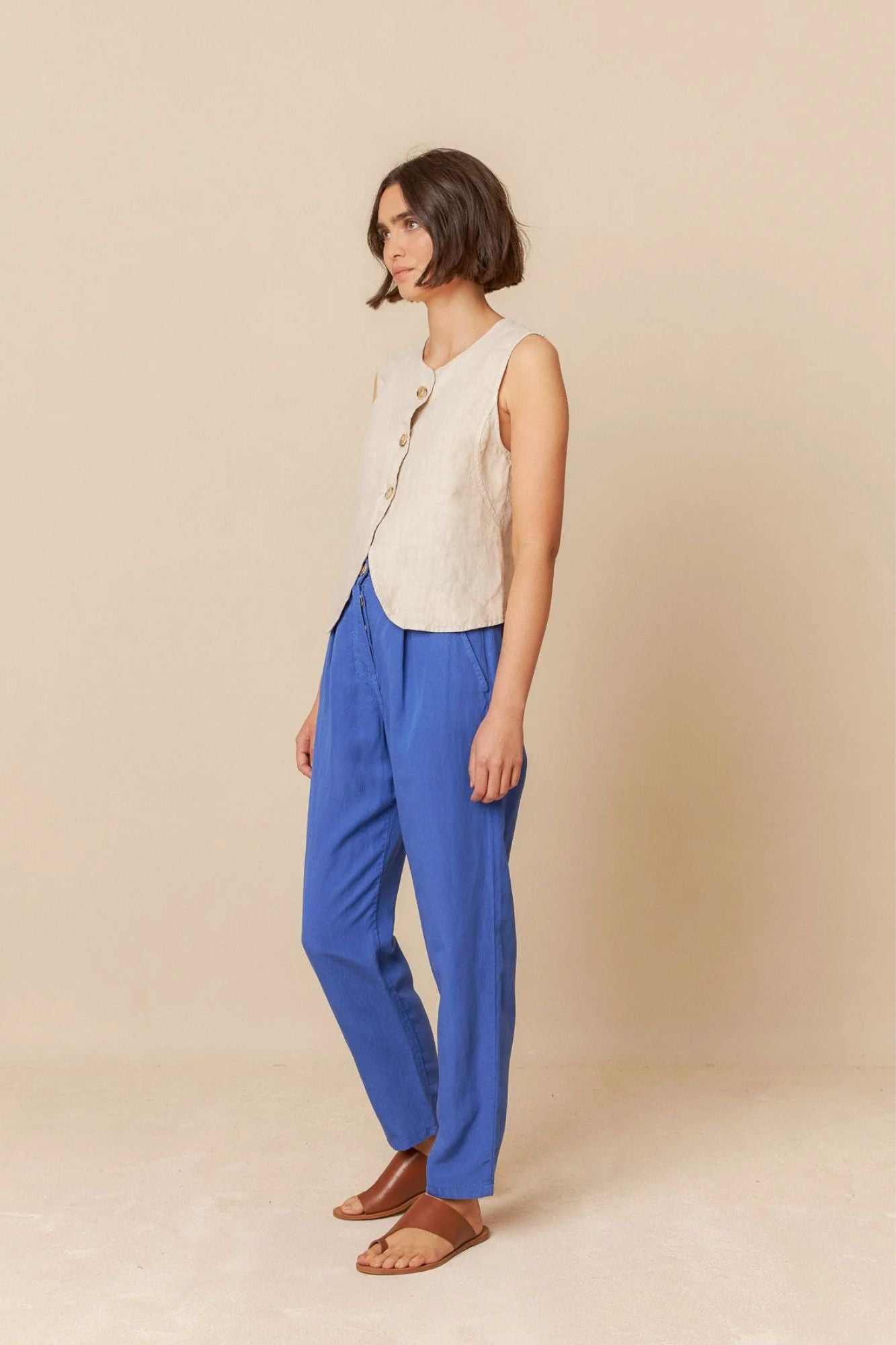 Linen Vest