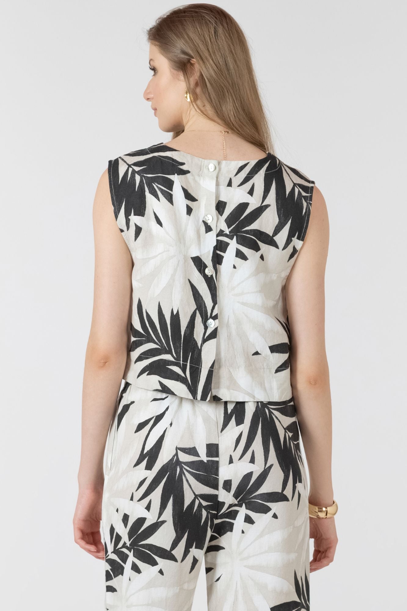 Boxy Printed Top