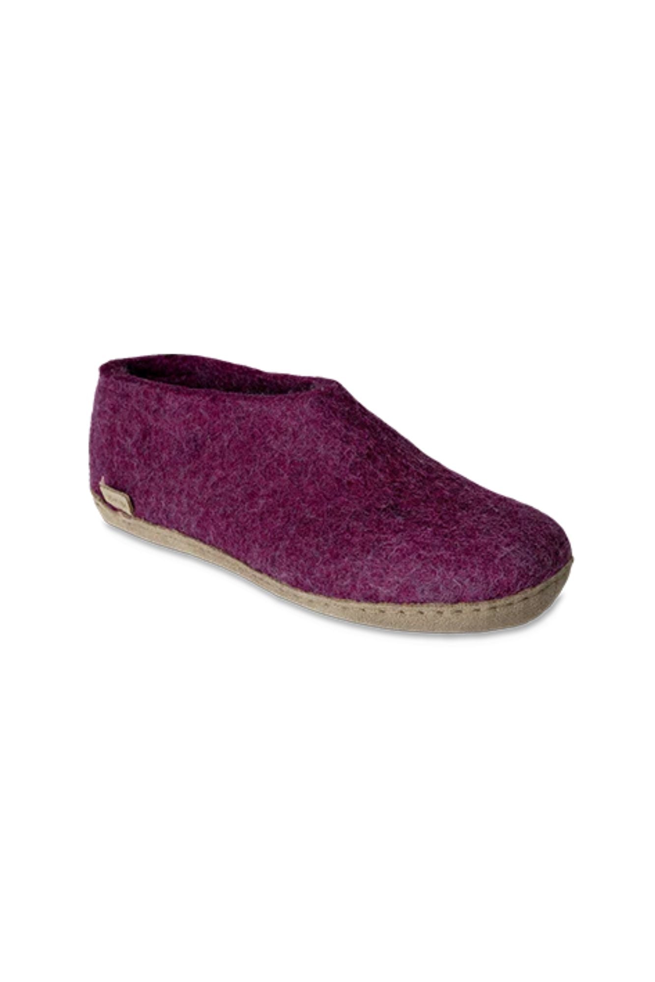 Shoe | Leather Sole Cranberry