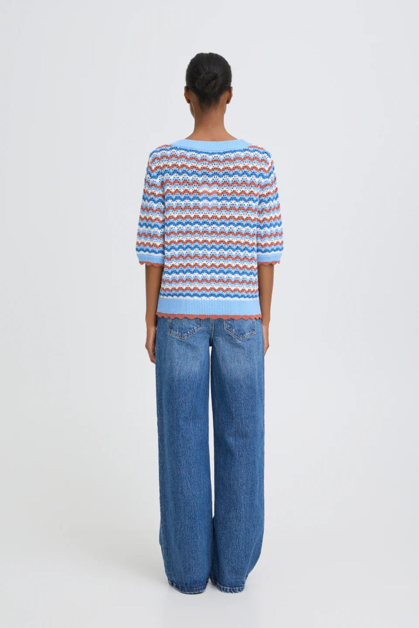 Nero Pointelle Cardigan