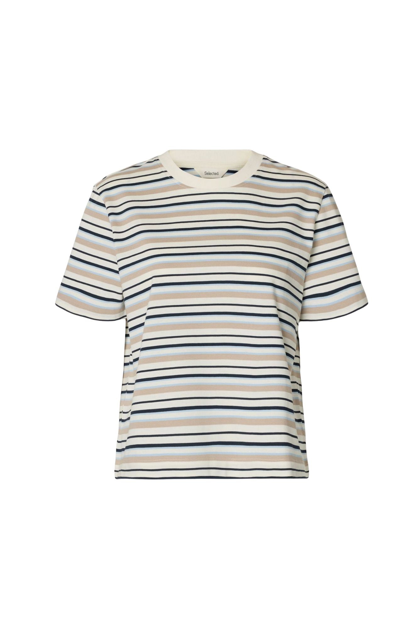 Striped Boxy Fit T-Shirt