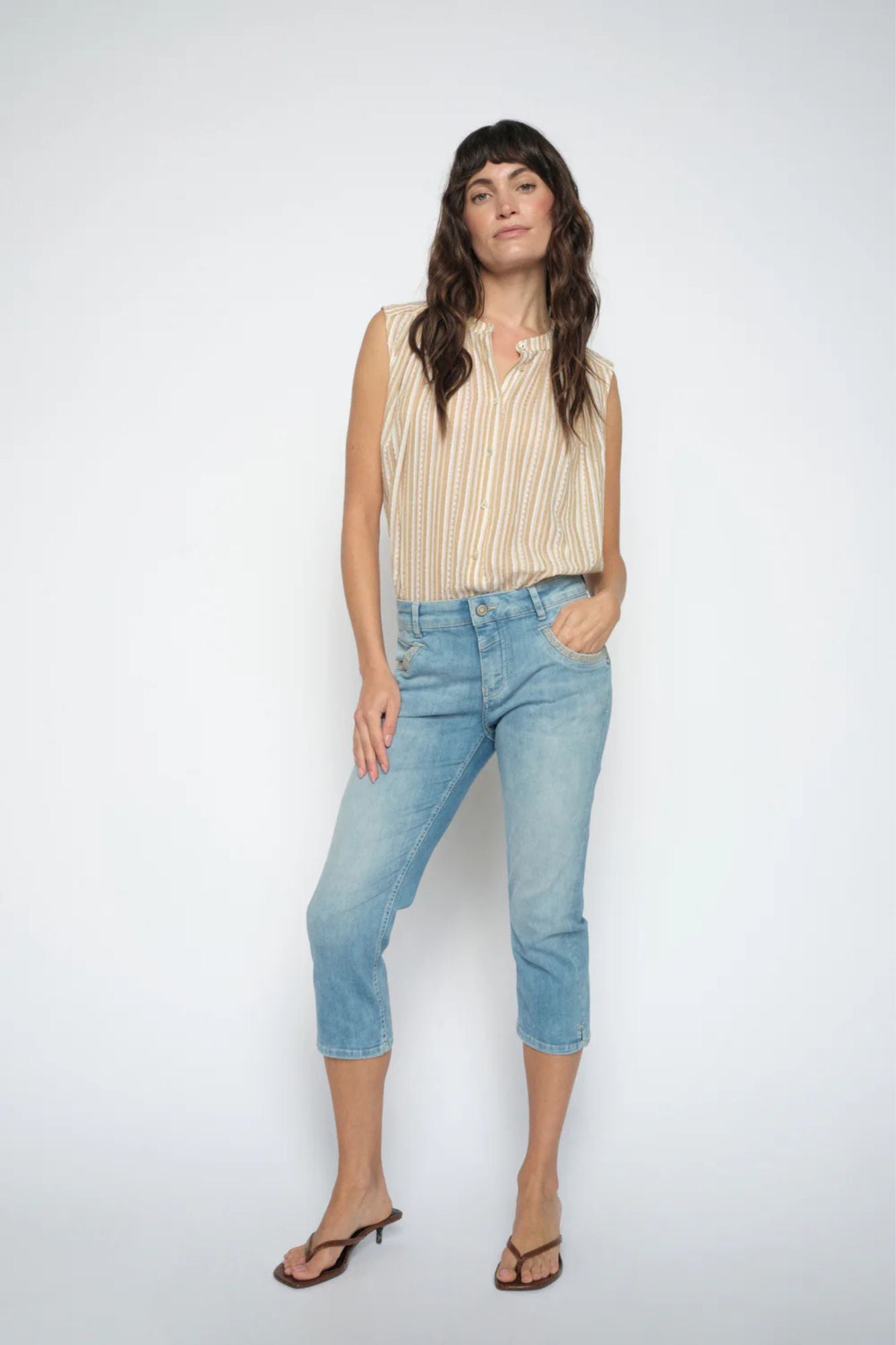 Amelia Stripe Blouse