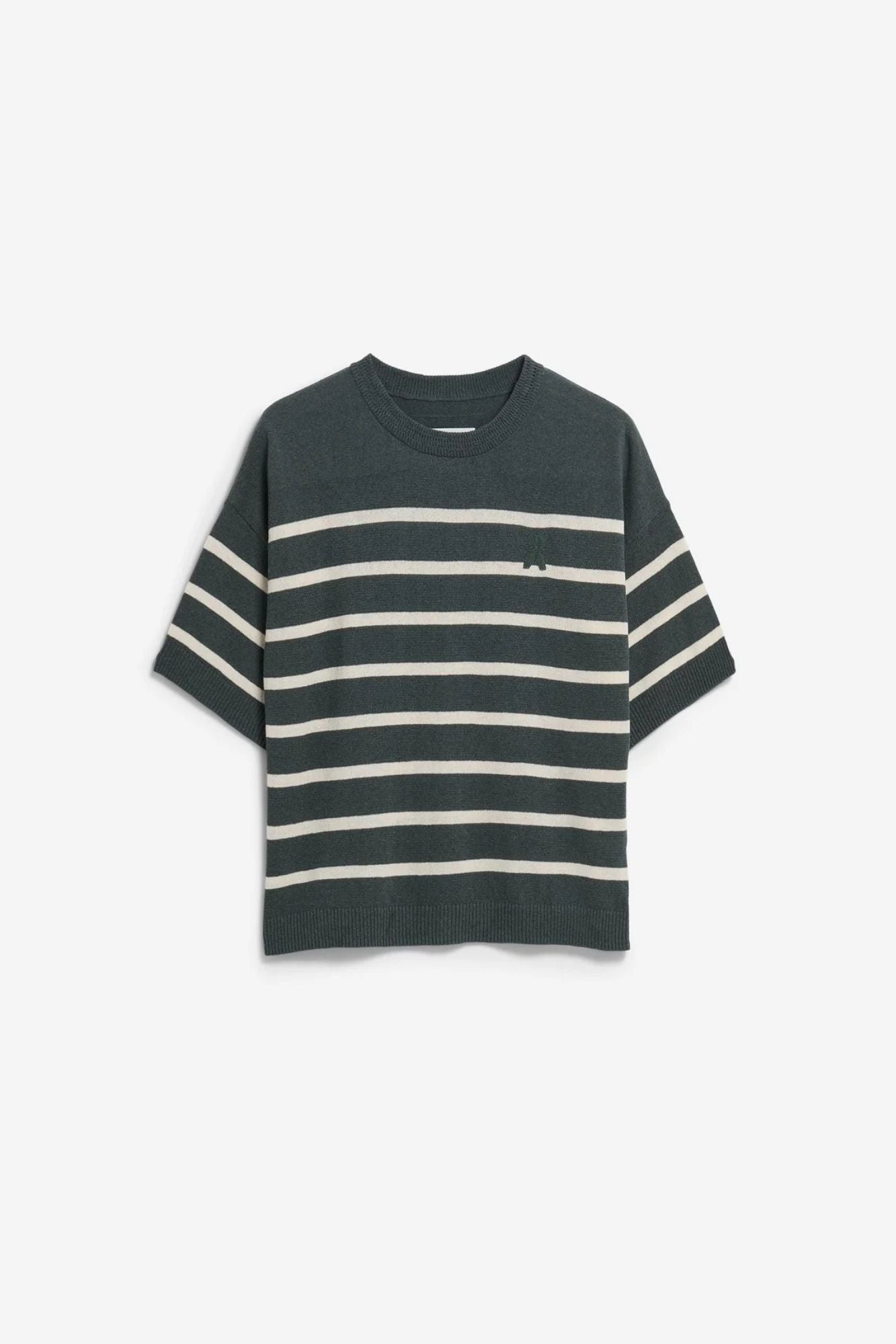 Stripe Linen Blend Sweater