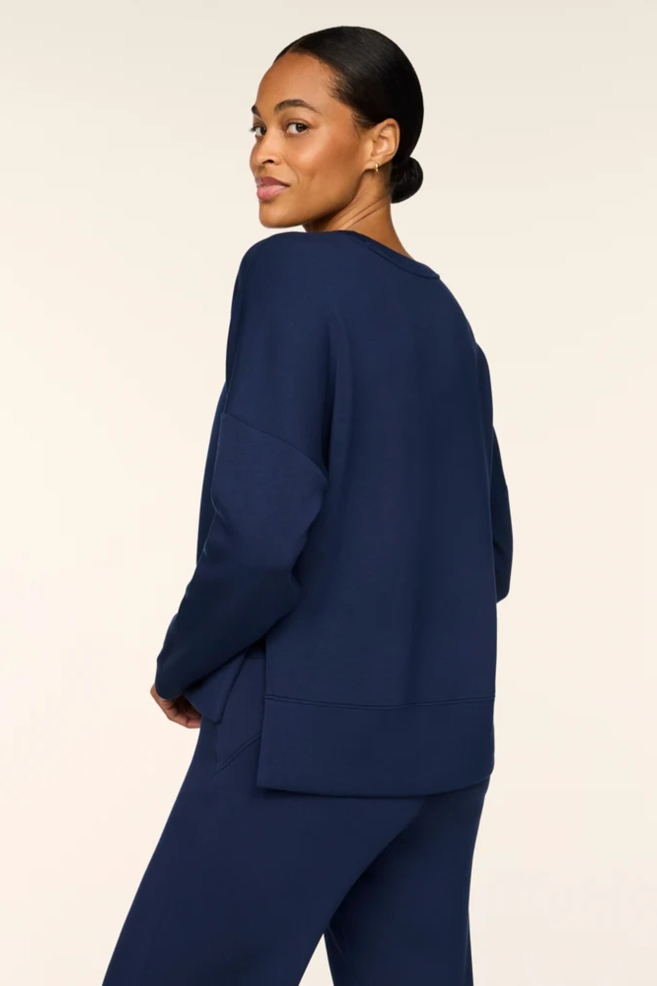 Crewneck Long Sleeve Top