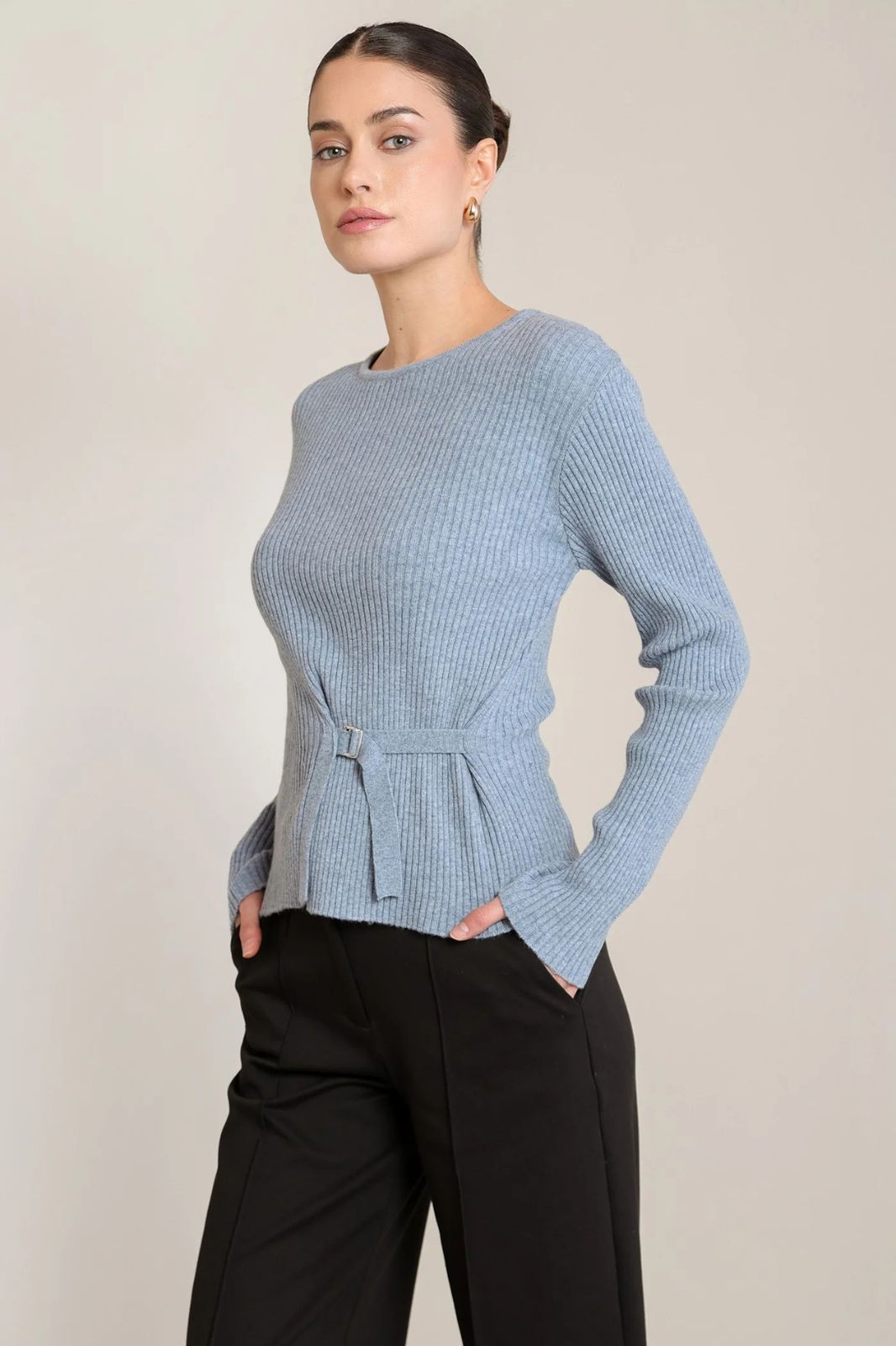 Buckle Knit Top