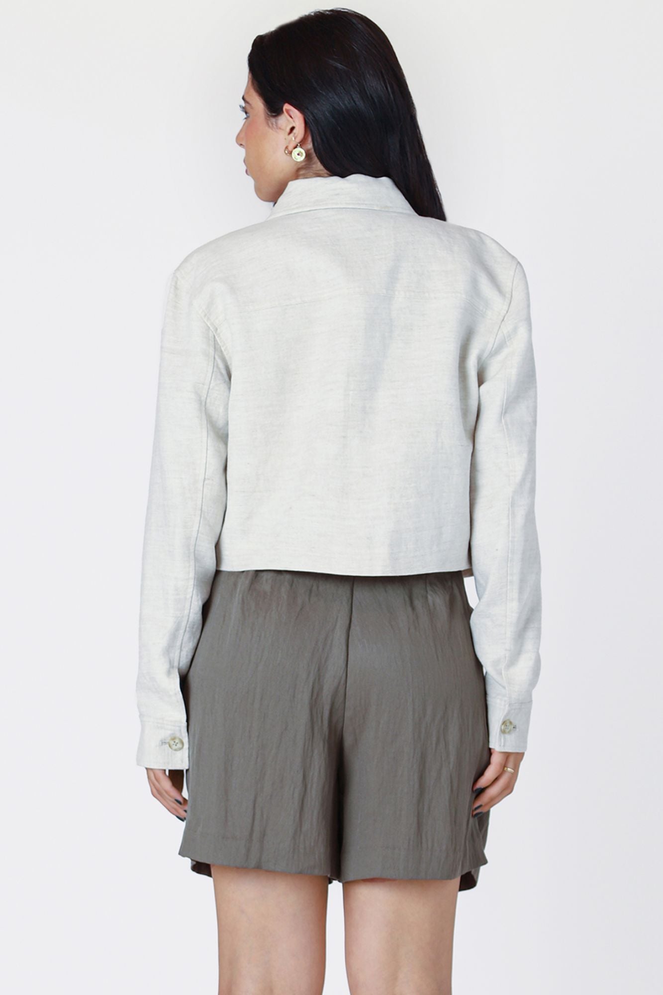 Cropped Utility Jacket