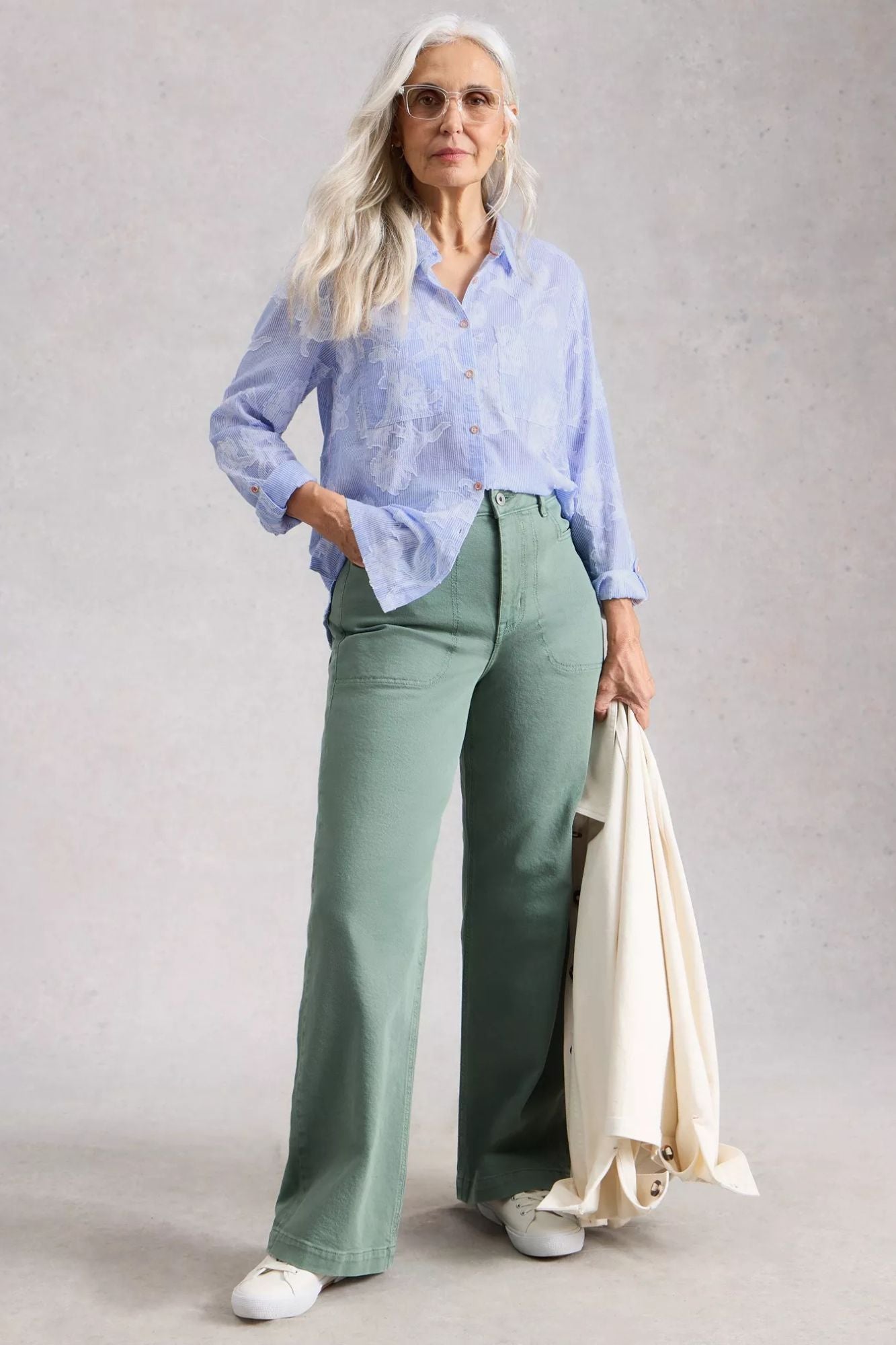 Sophie Jacquard Shirt