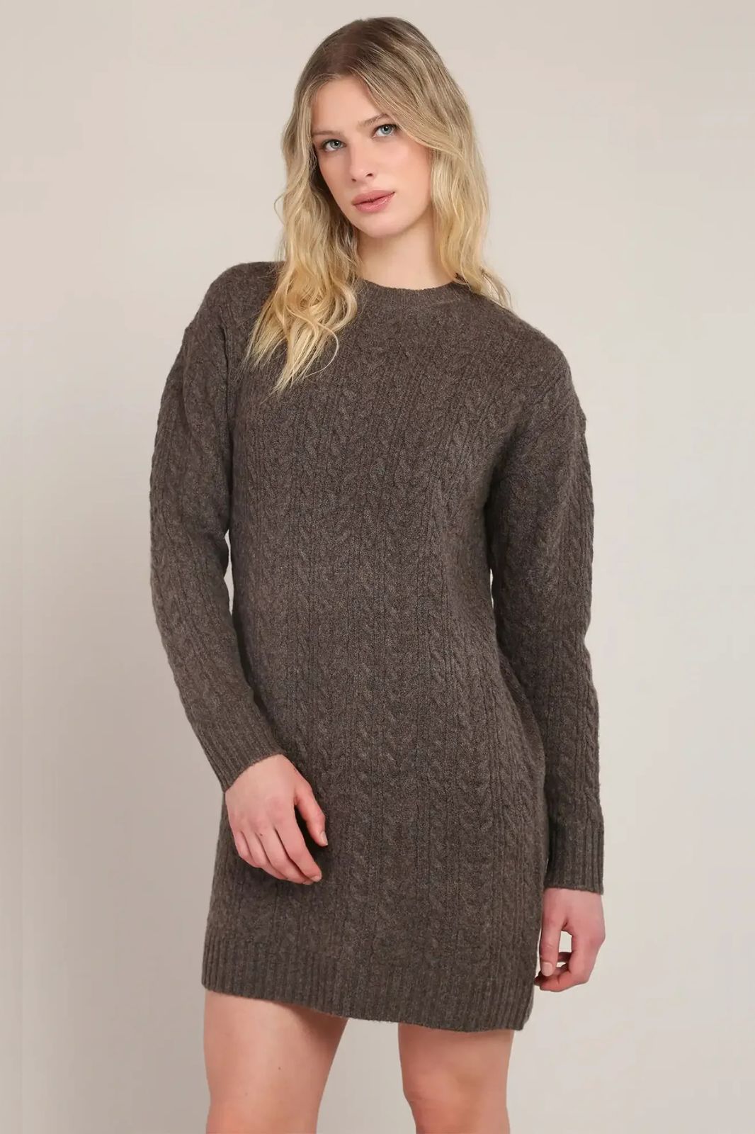 Cable knit Dress