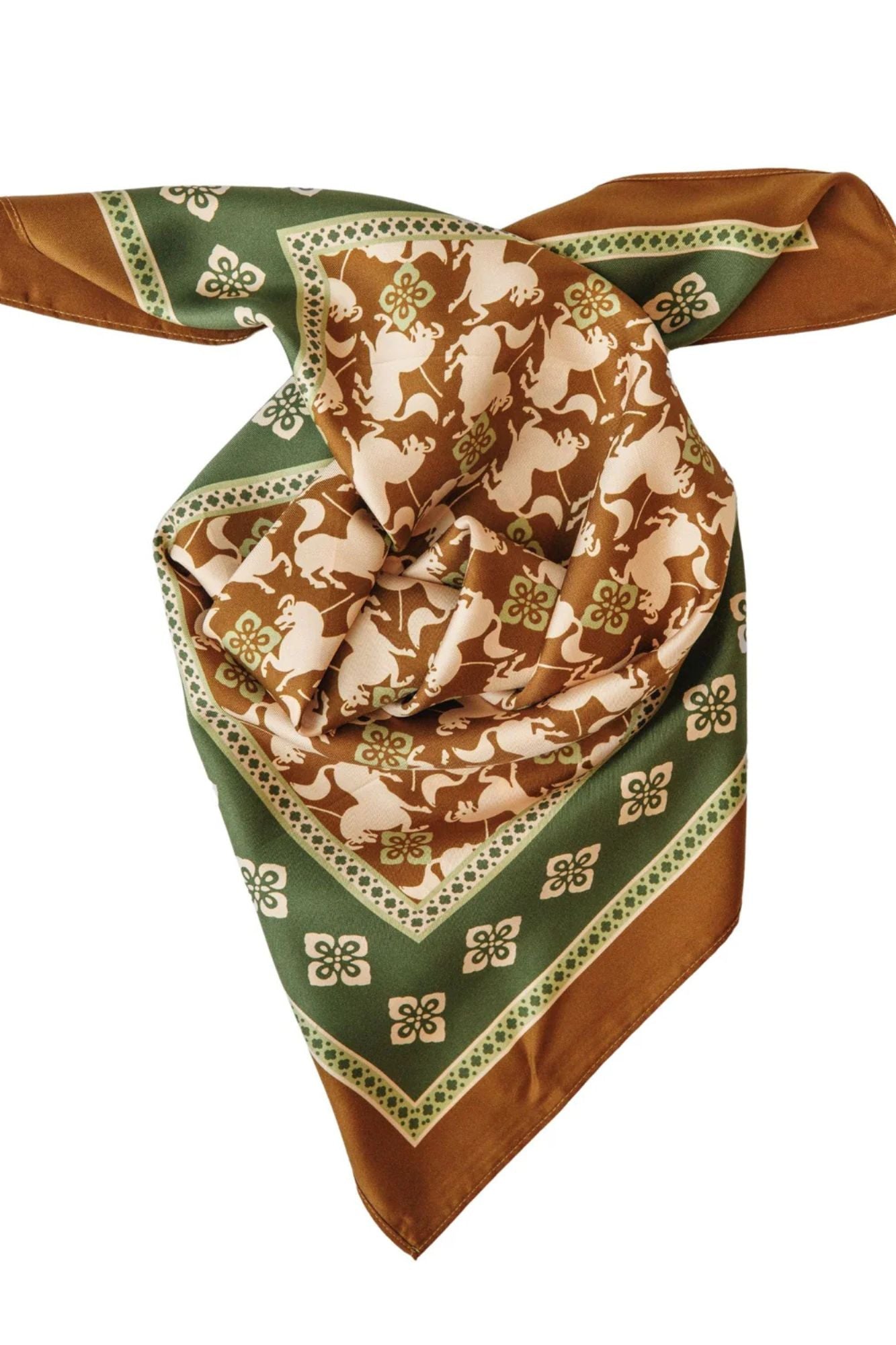 Ana Square Silk Scarf