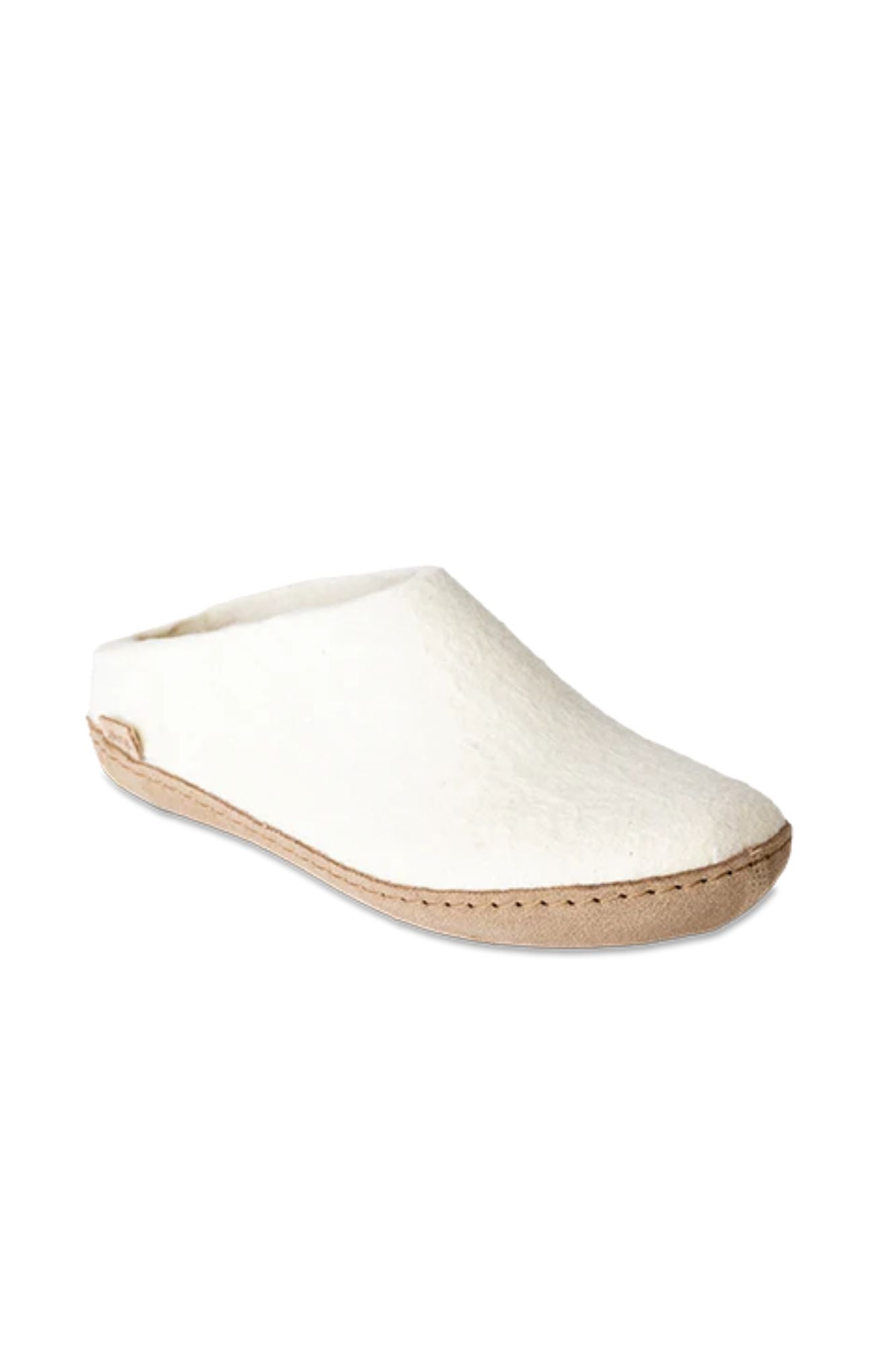 Slip-On | Leather Sole White