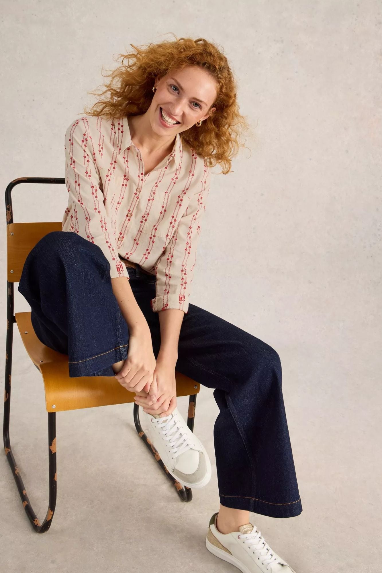 Sophie Organic Cotton Long Sleeve Shirt