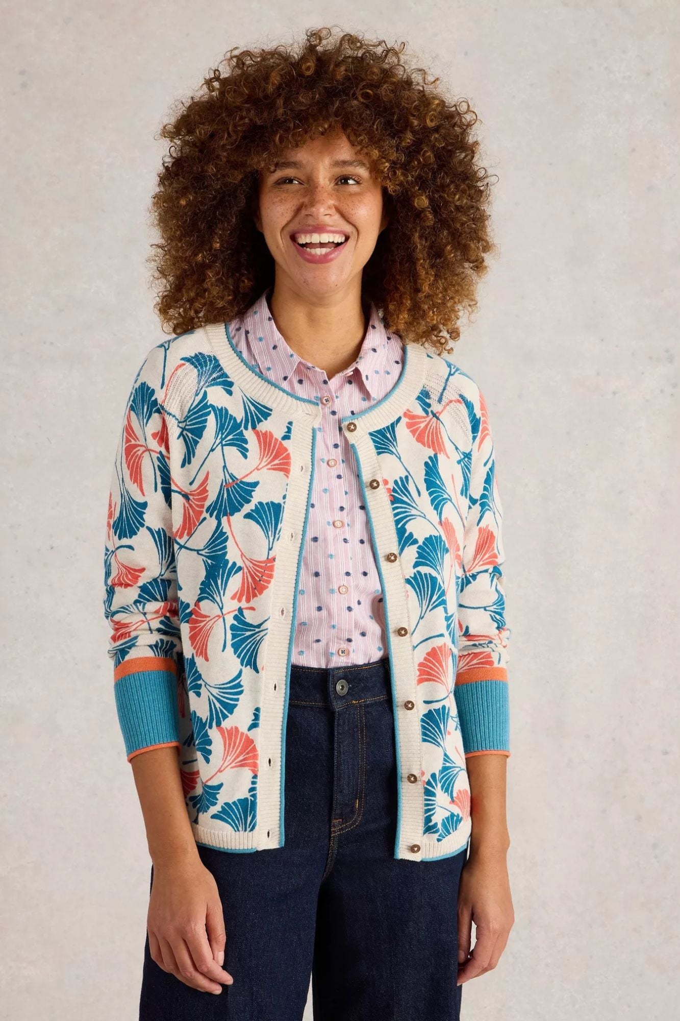 Lulu Printed Cardi