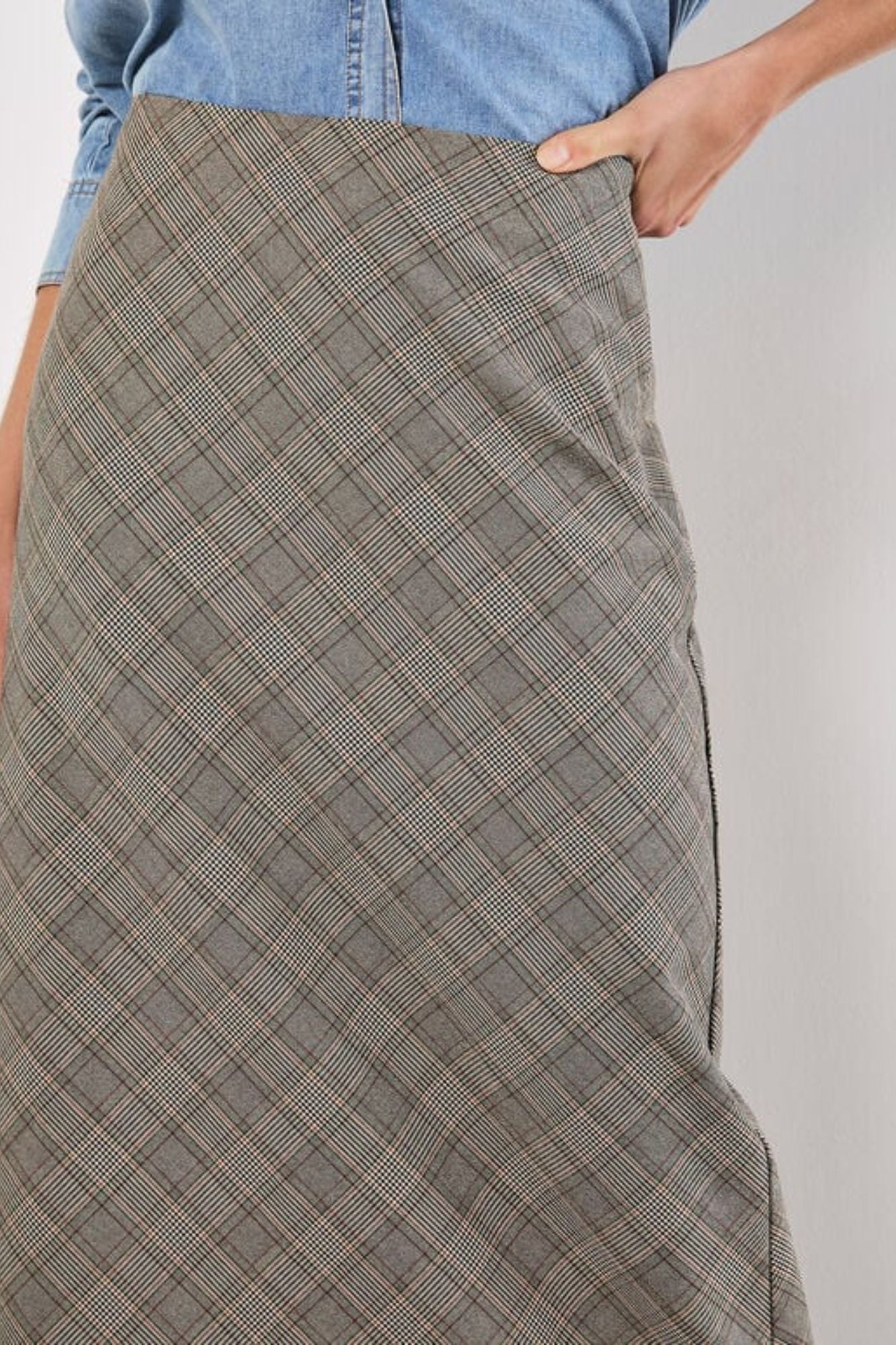 Heritage Check Skirt