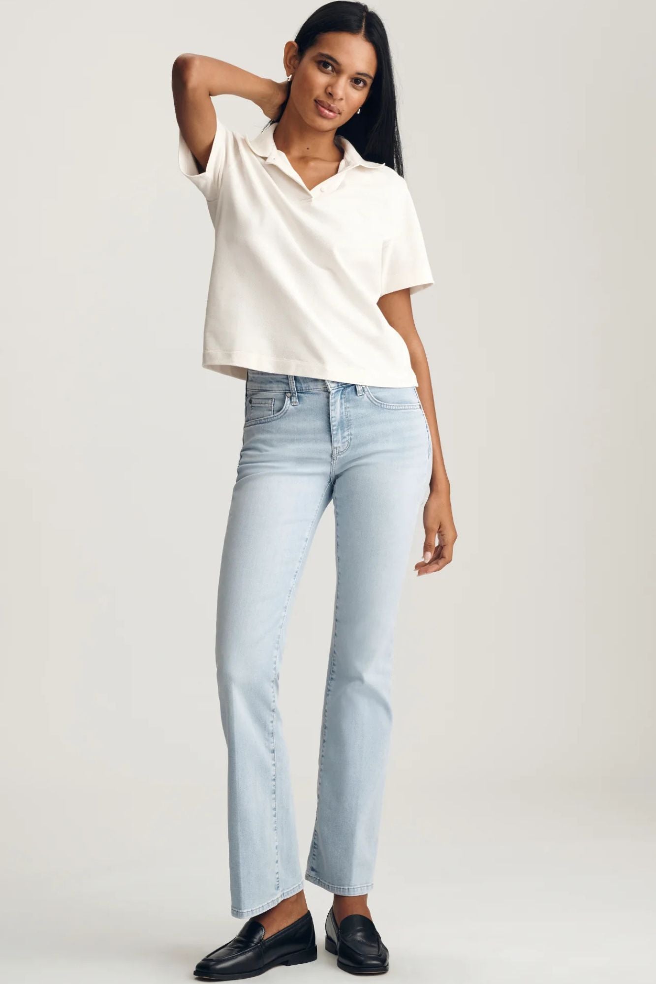 Cropped Polo T-Shirt