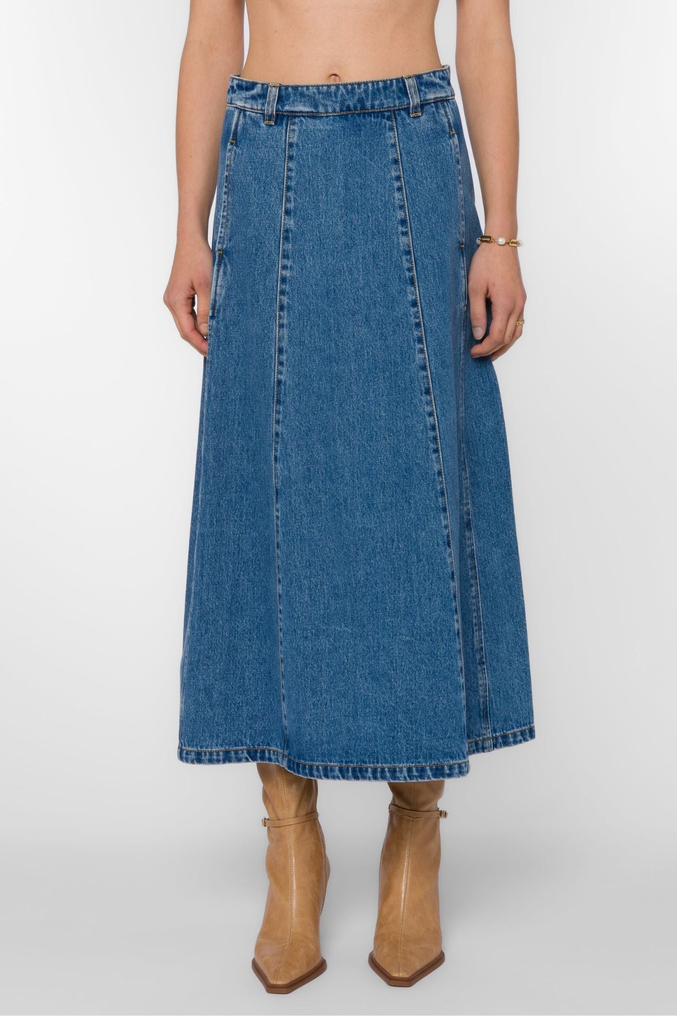 Dallas Denim Skirt
