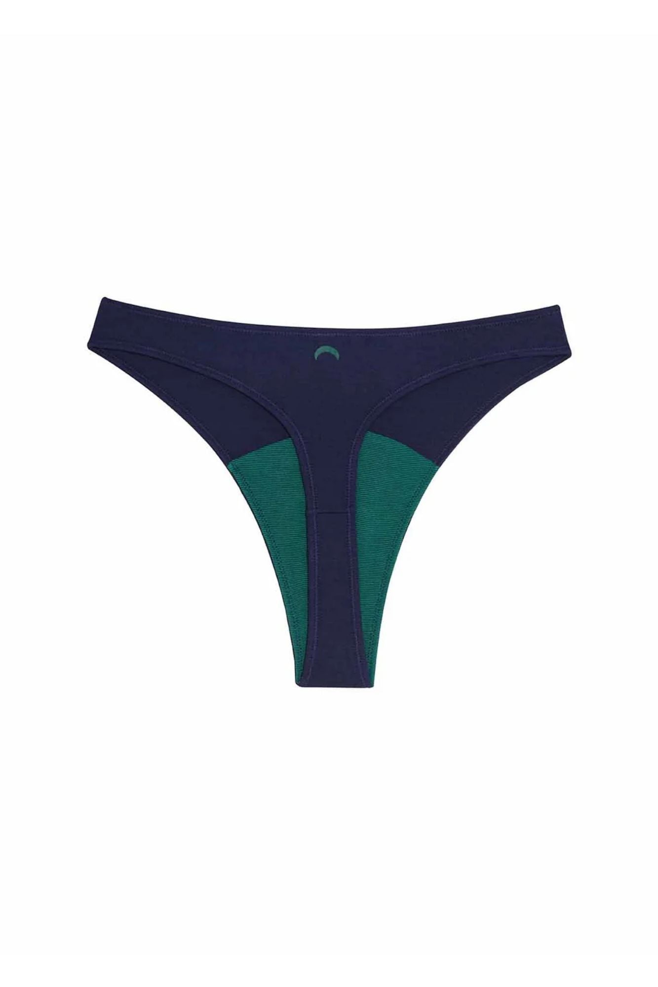 High Rise Thong Mineral Undies | Navy
