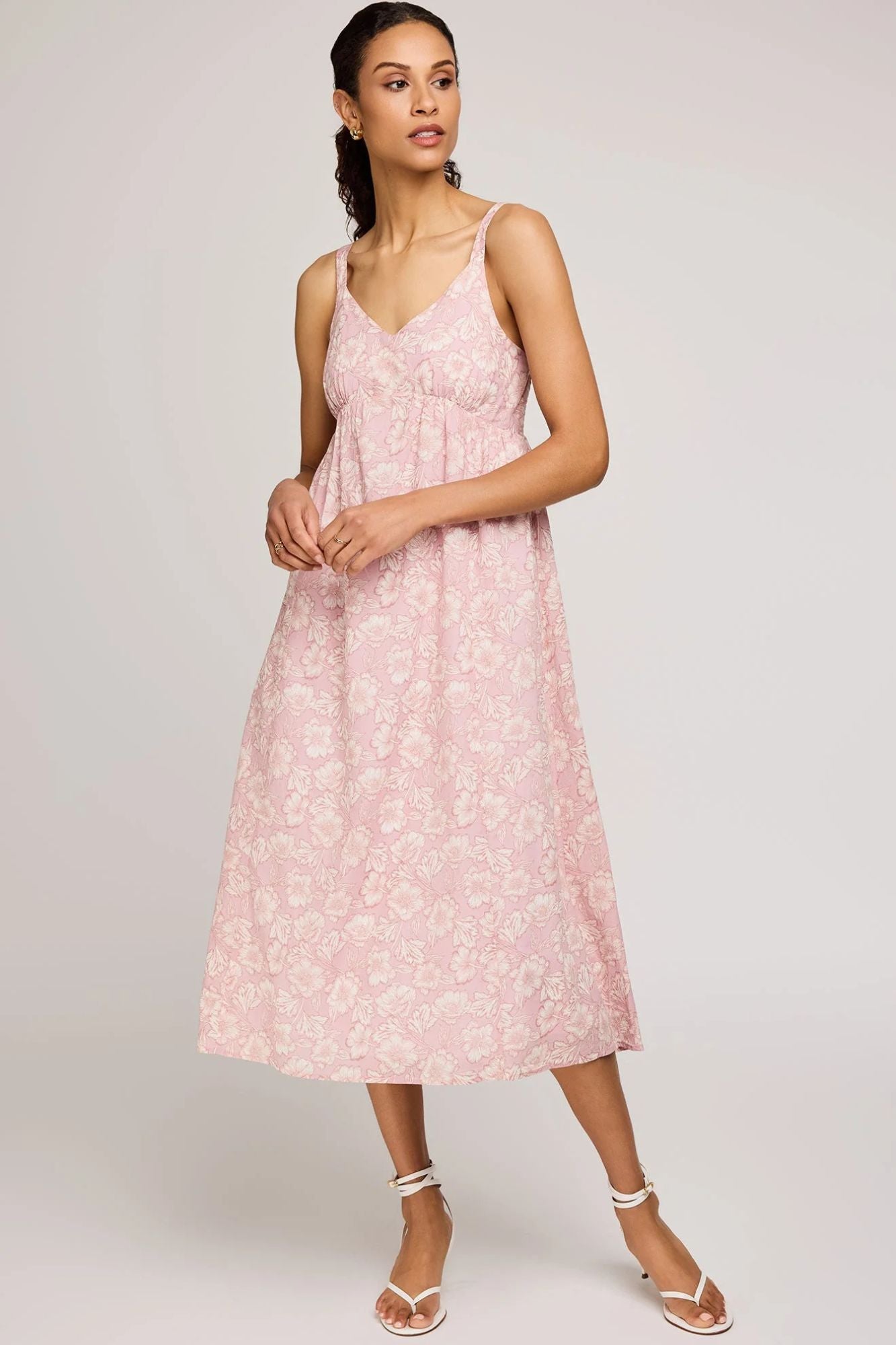 Rosalie Floral Midi Dress