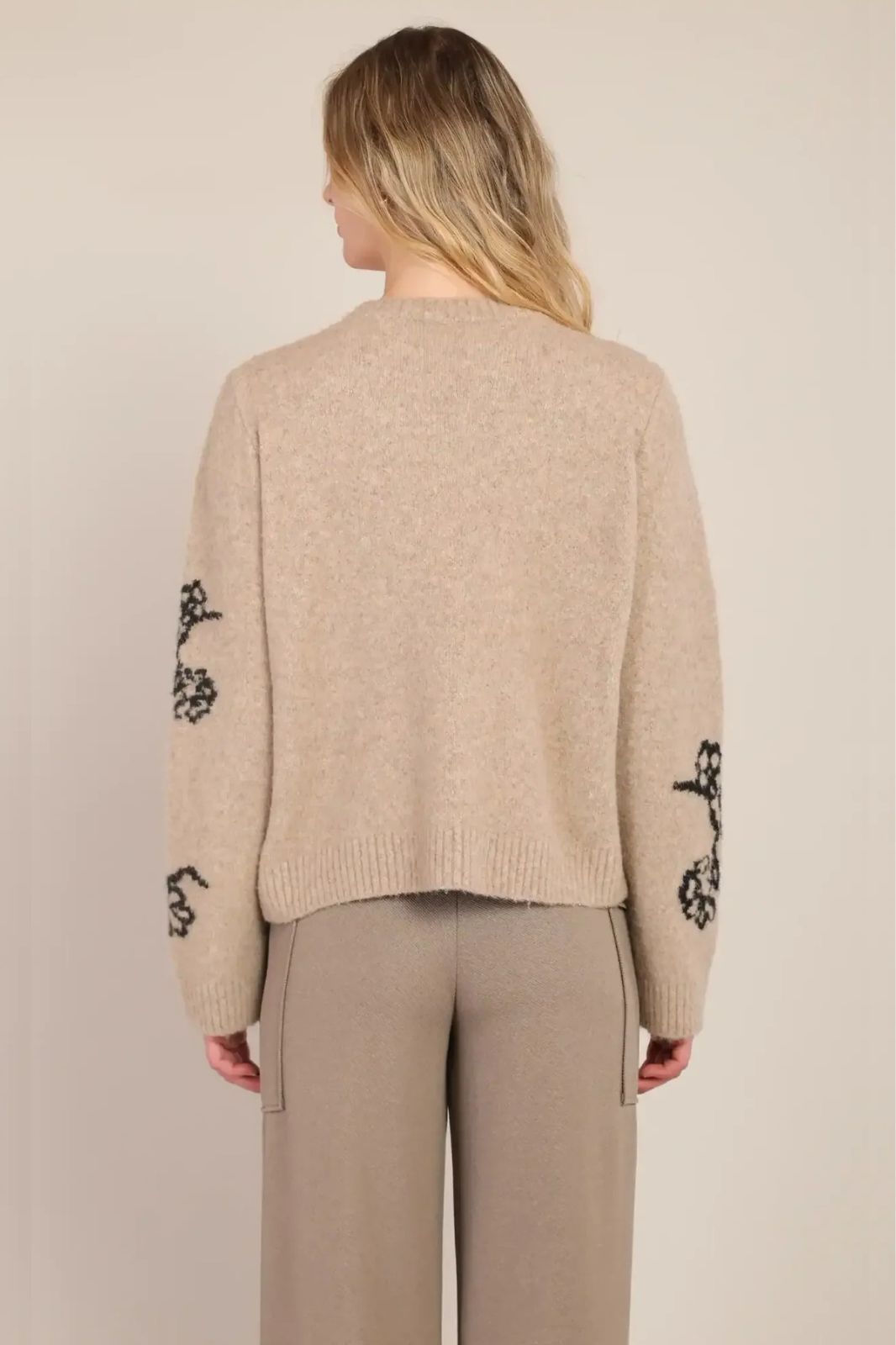 Flower Crewneck Sweater