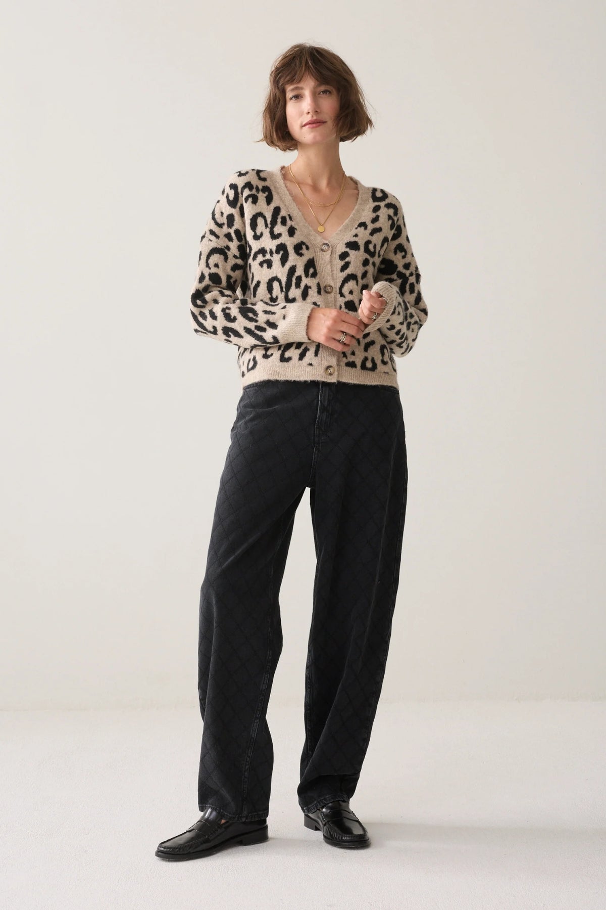 Leopard Cardigan
