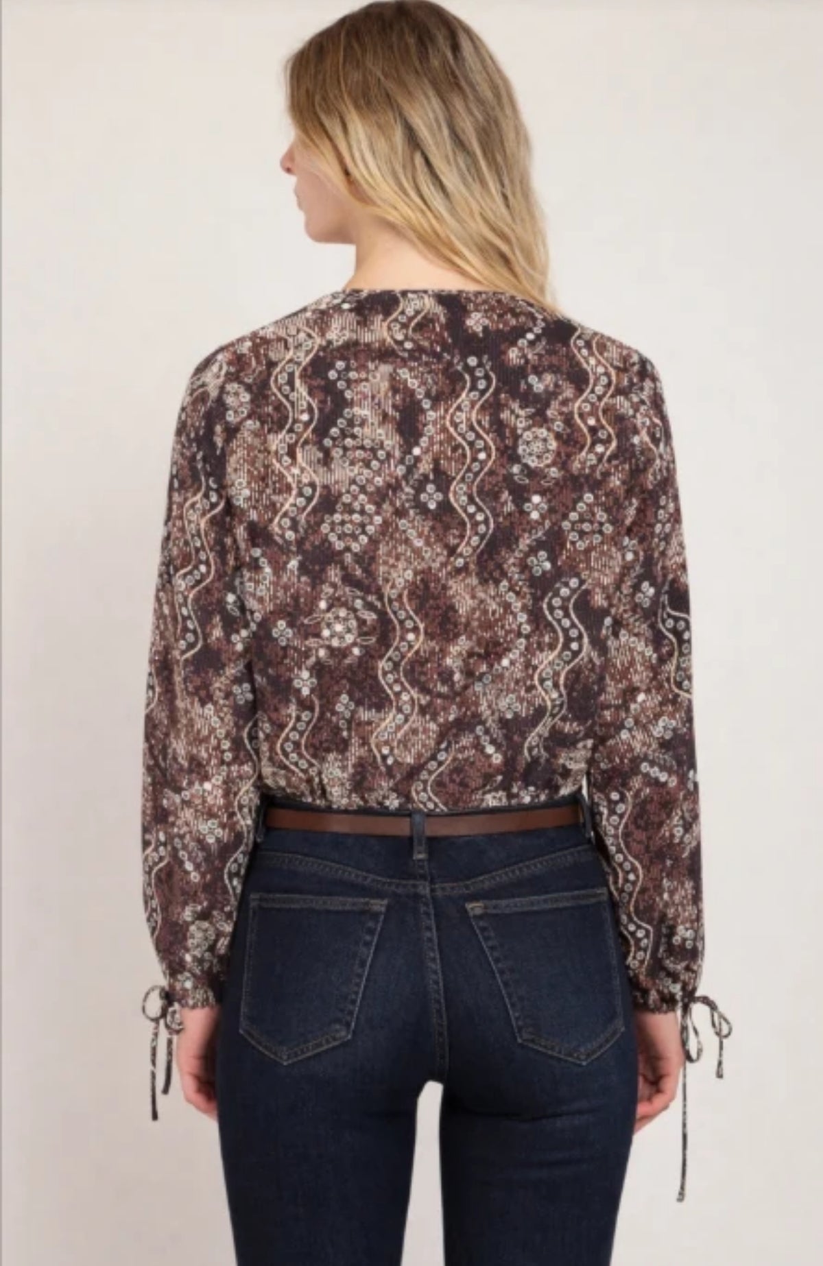 Snake Print Blouse