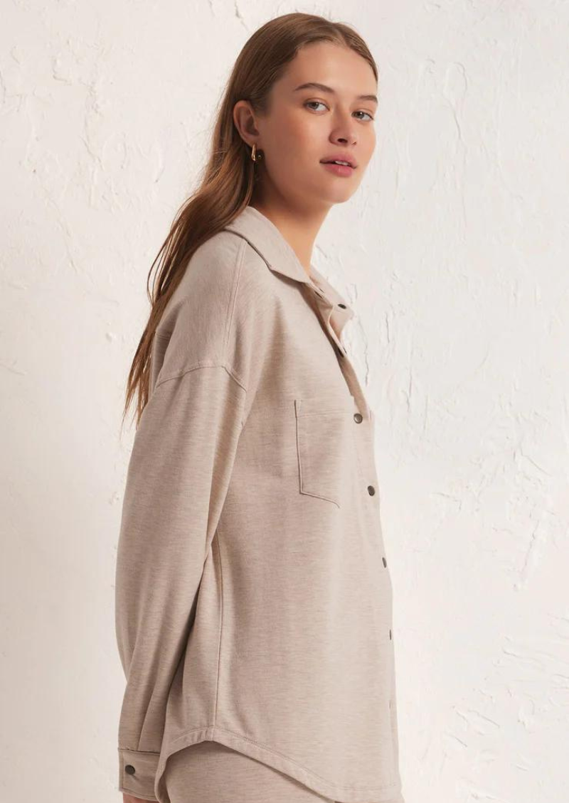 Veste chemise en modal WFH