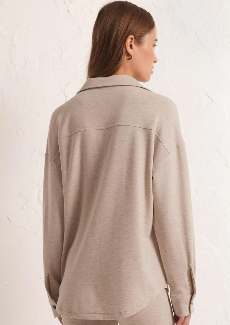 Veste chemise en modal WFH