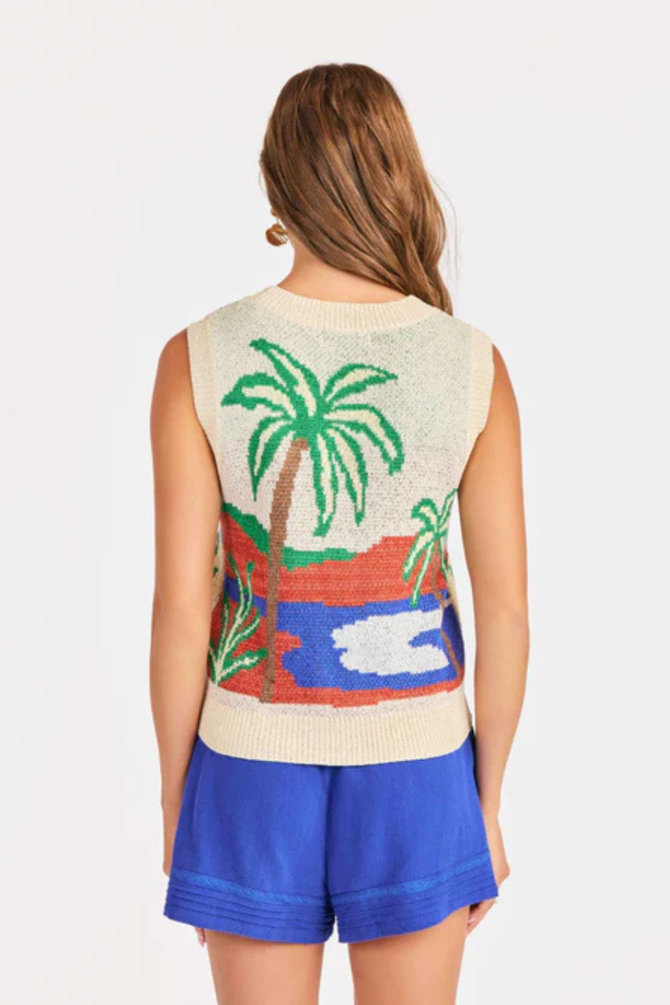Palms Sweater Vest