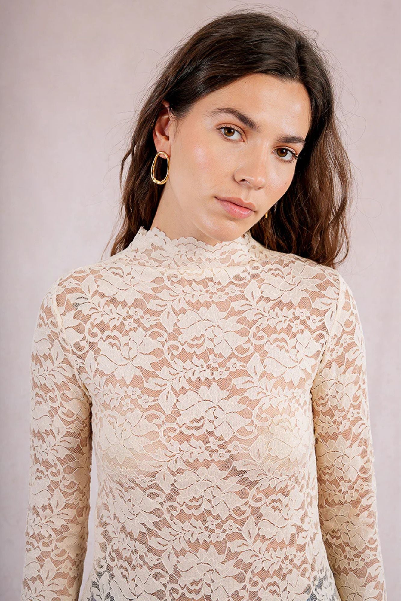 Flora Sheer Top