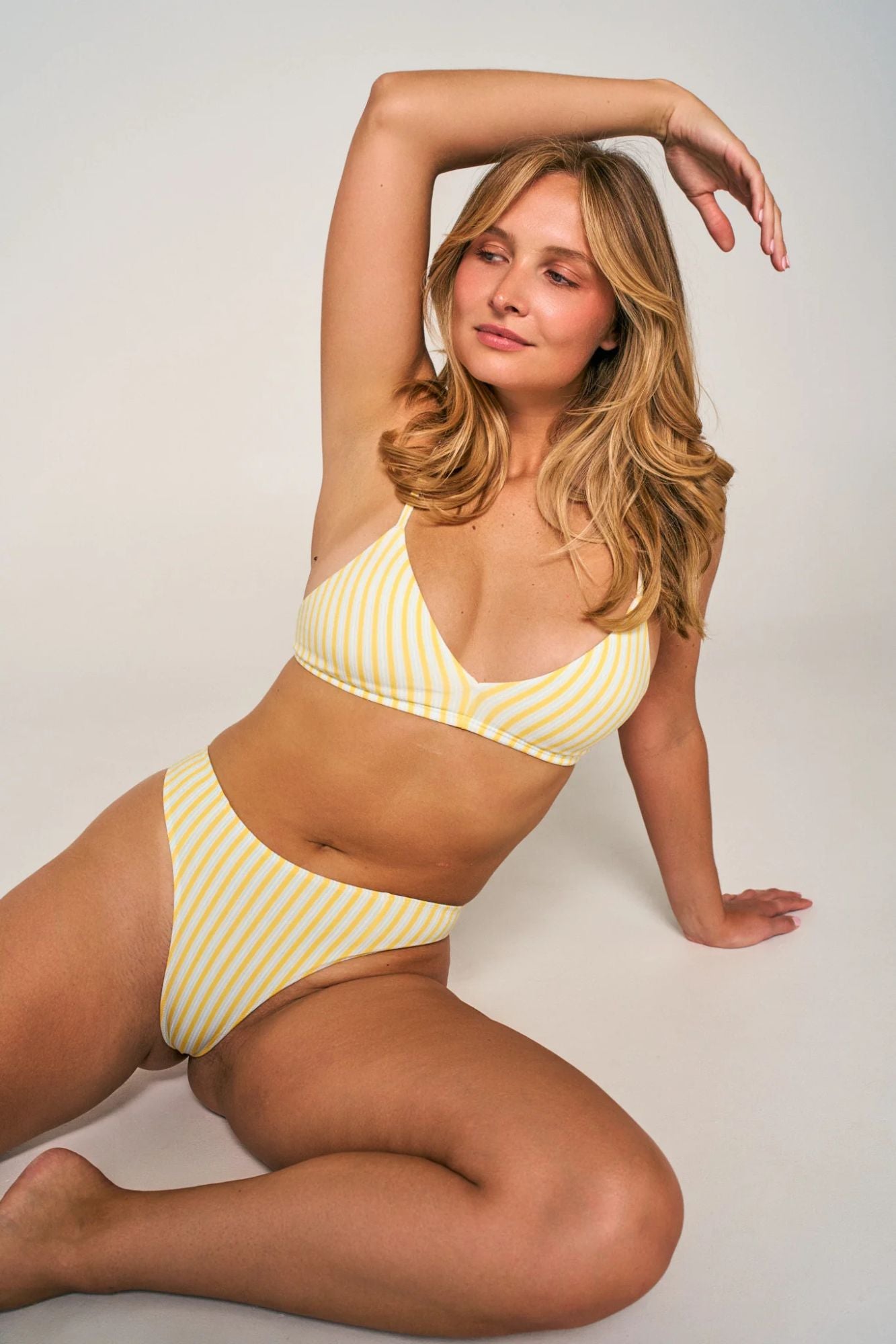 Mineral Low Profile Thong l Riviera Stripe