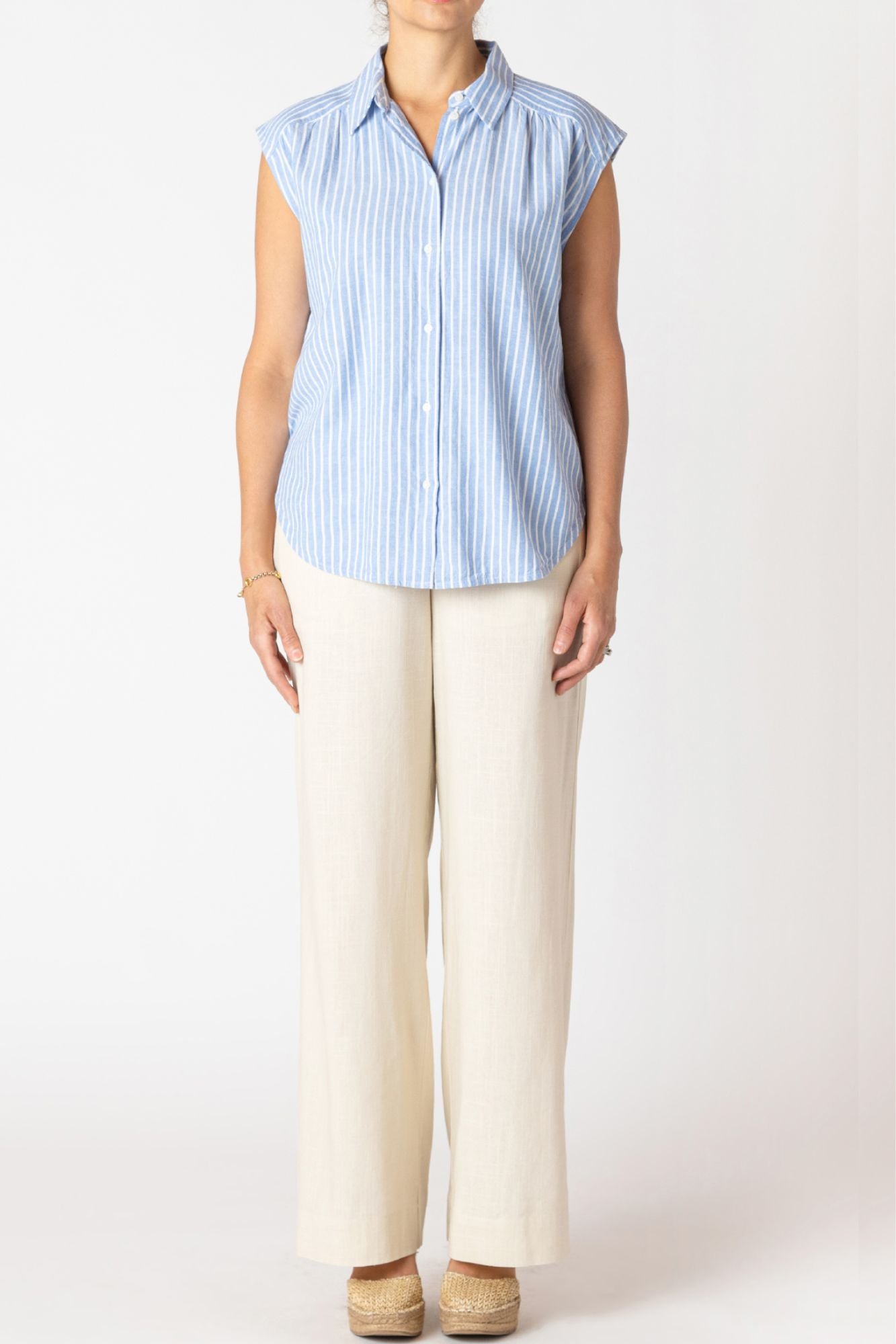 Cap Sleeve Blouse