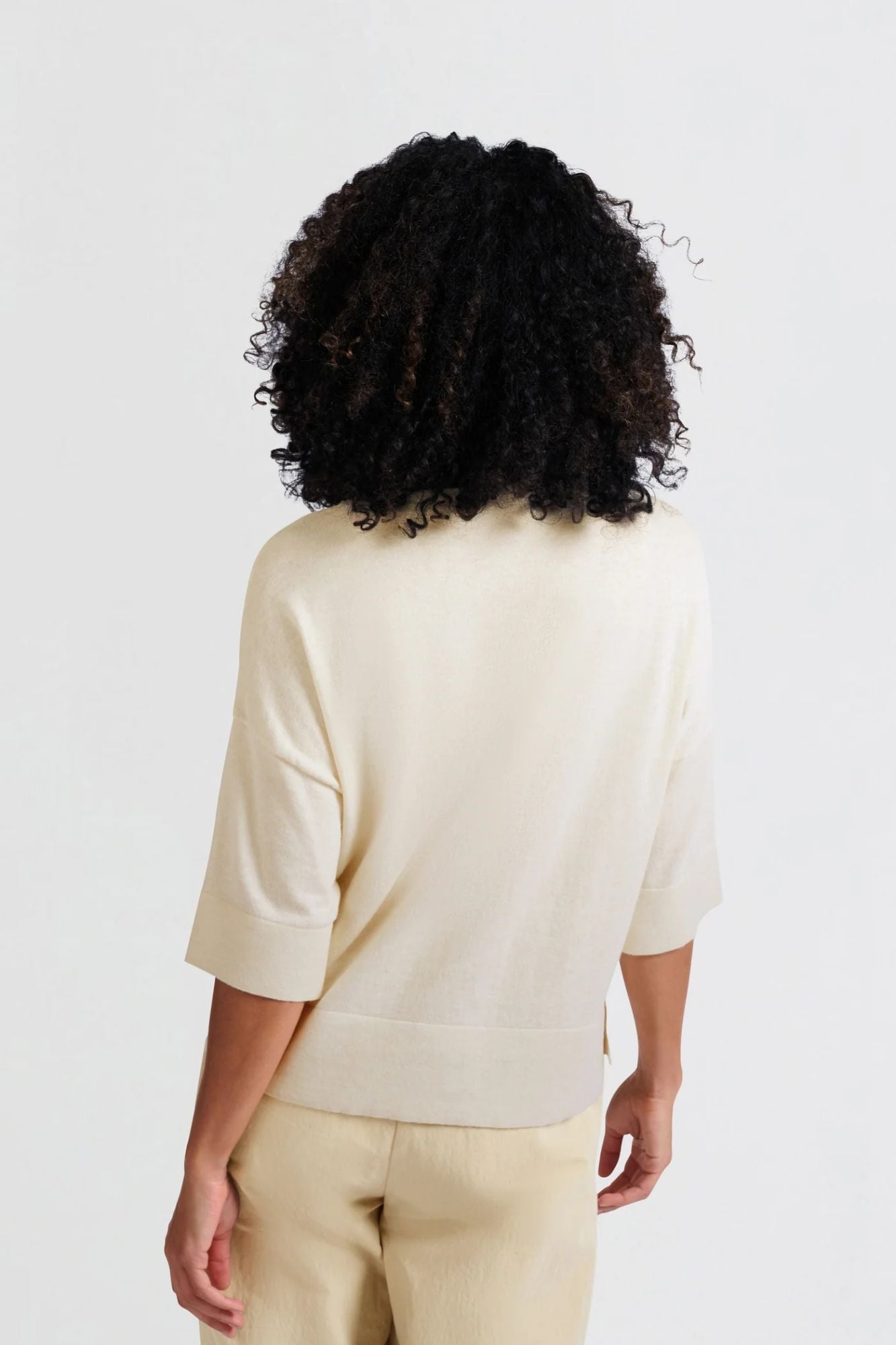 Nature Oversized Fine Knit Tee