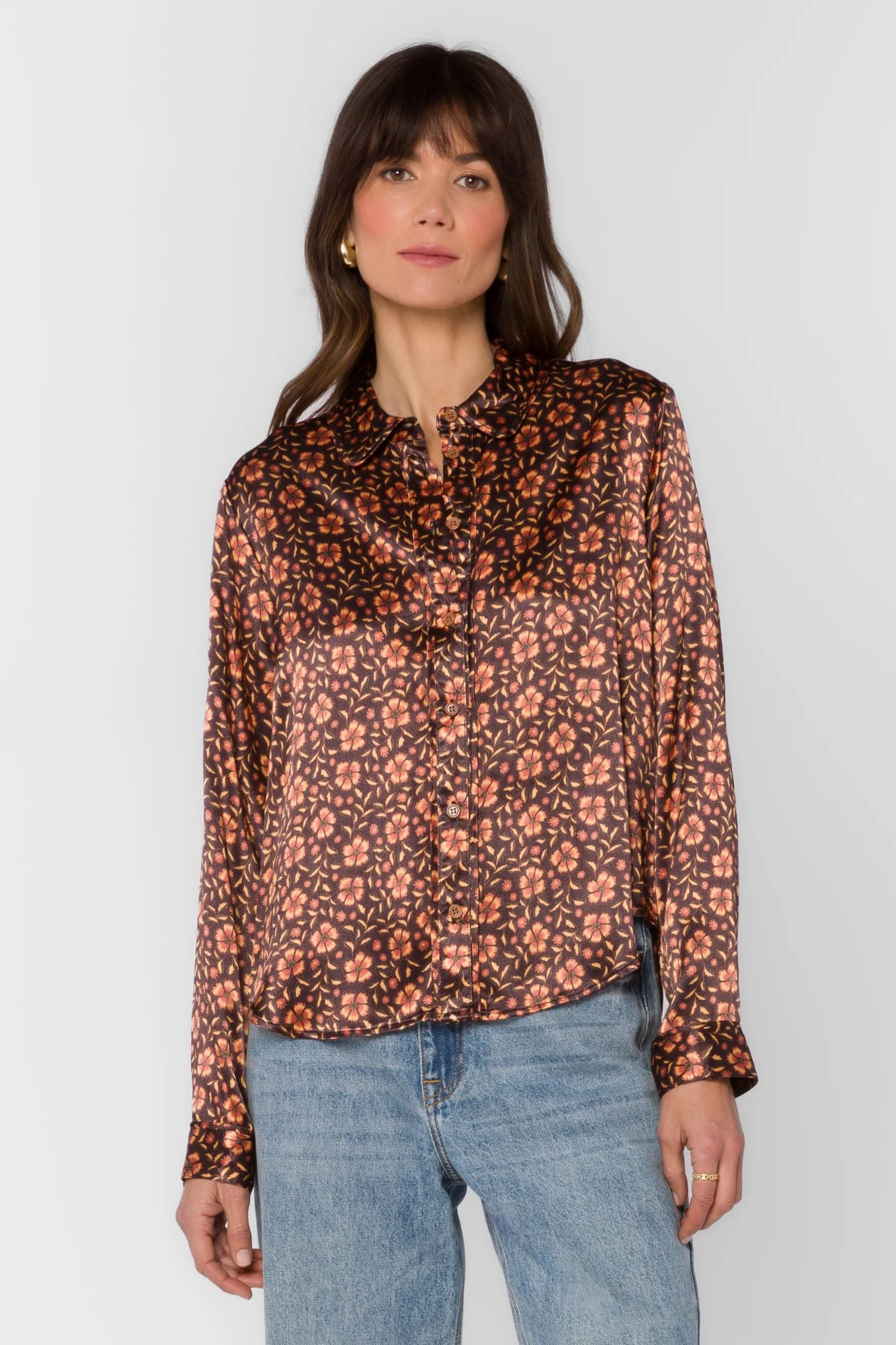 Holden Brown Pansy Top