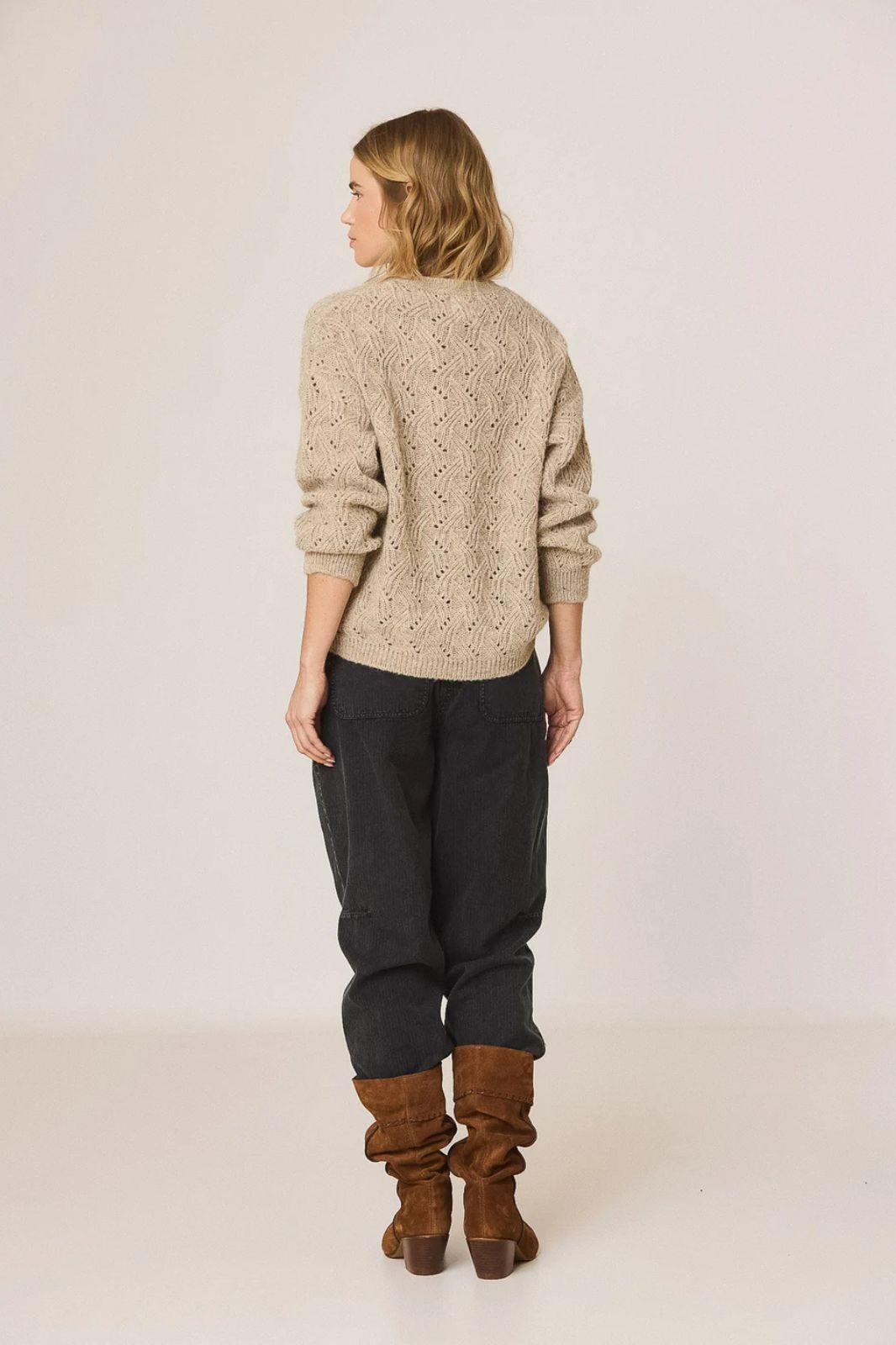 Decorative Sweater with Alpaca