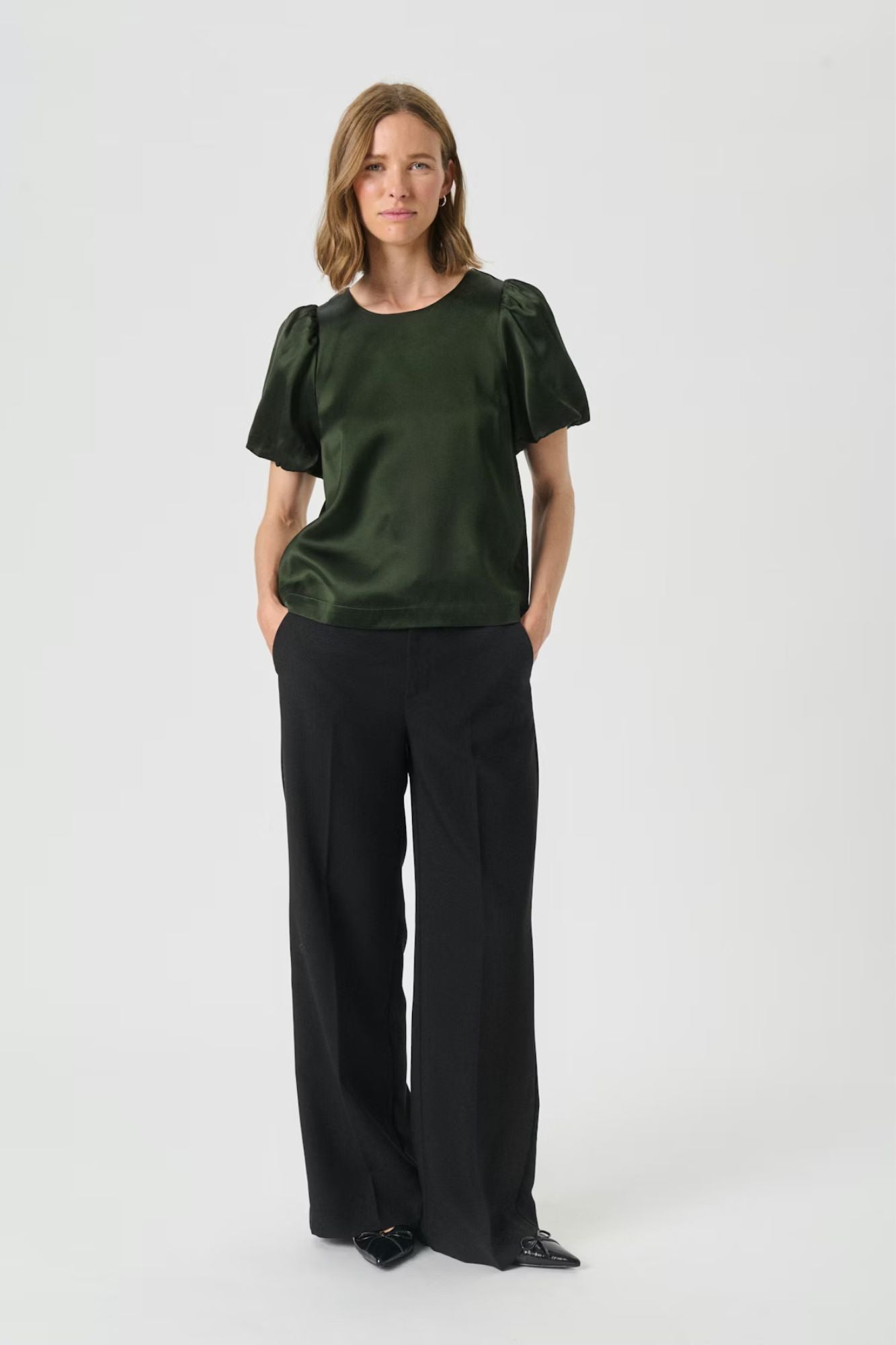 Uria Satin Top