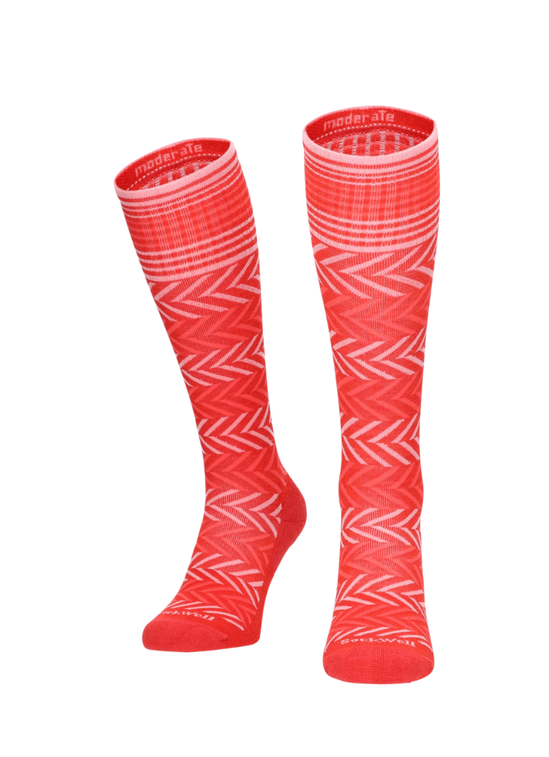 Chevron | Moderate Compression Socks