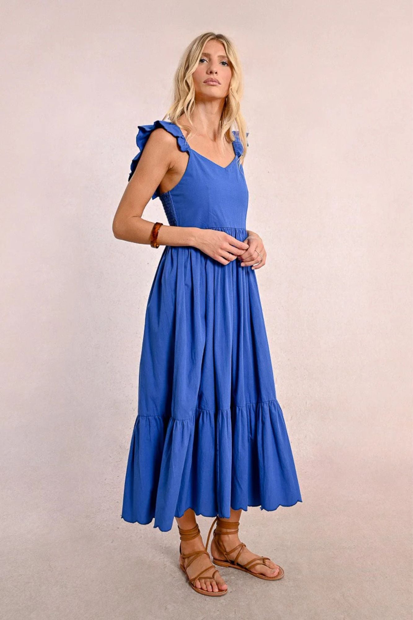 Scallop Dress